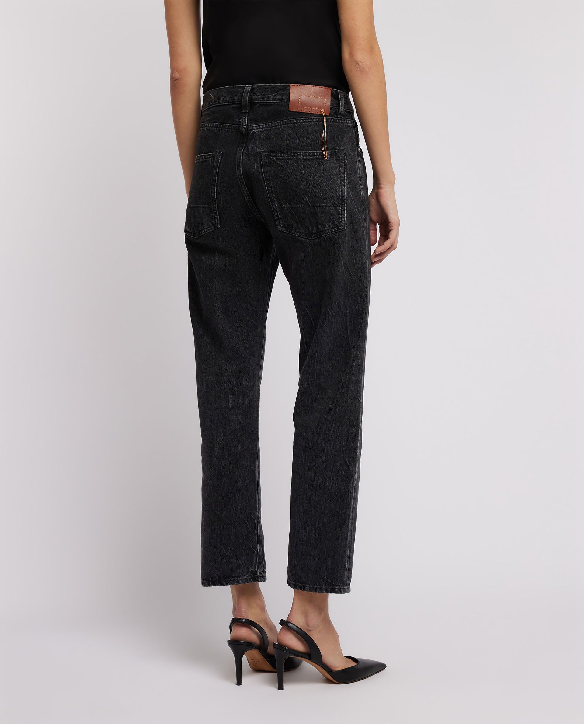 Mid Waist Jeans