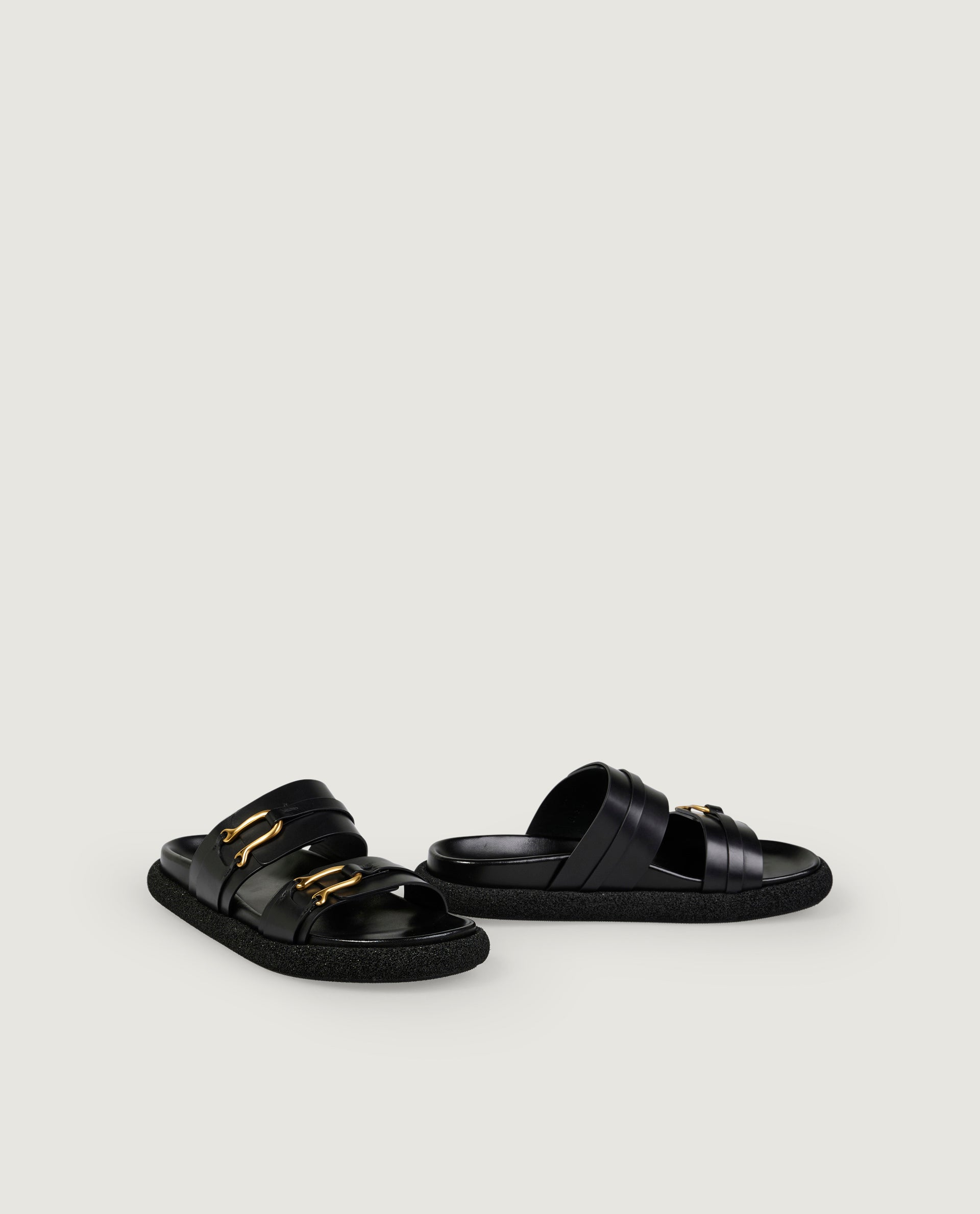 Leren sandalen