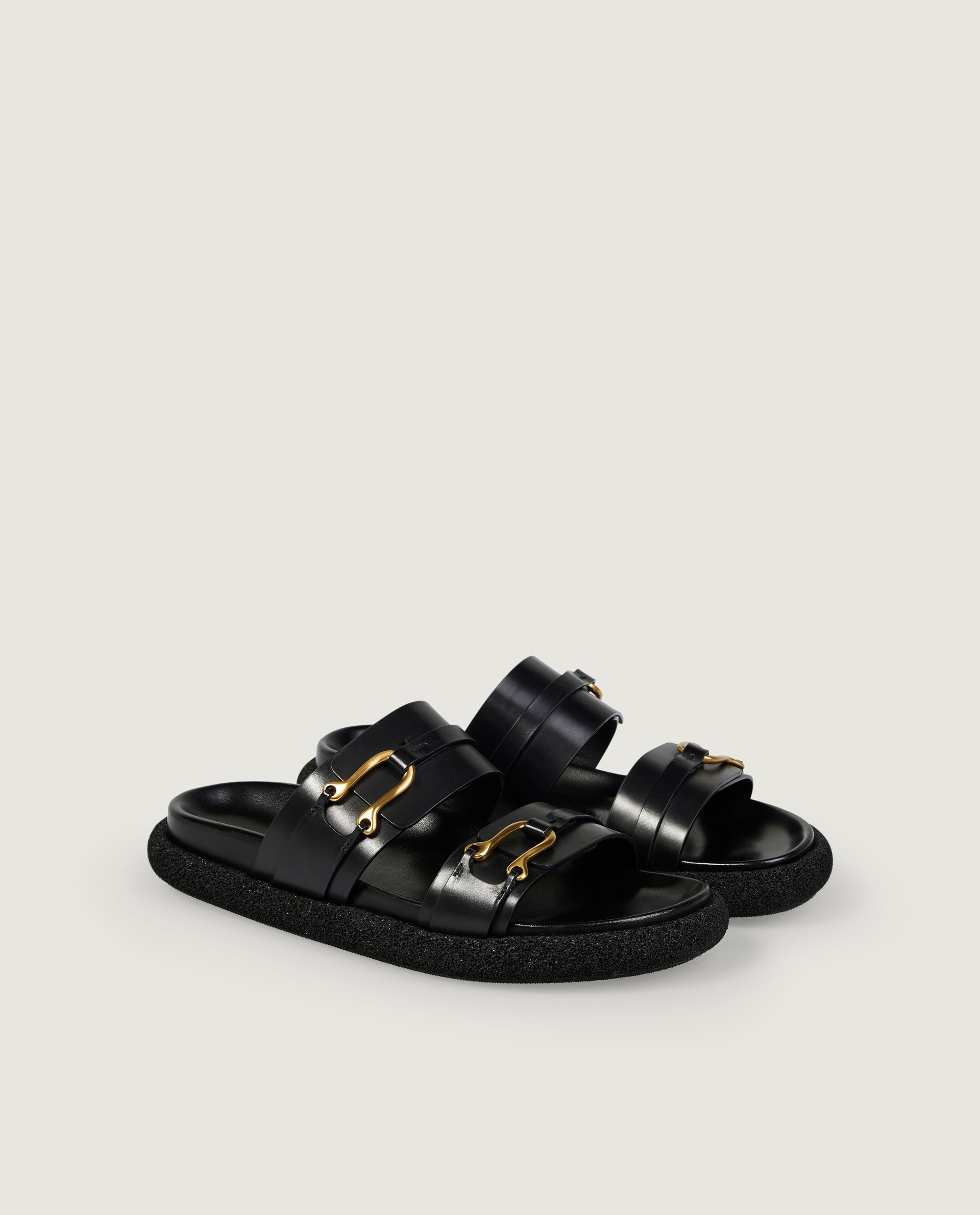 Leren sandalen