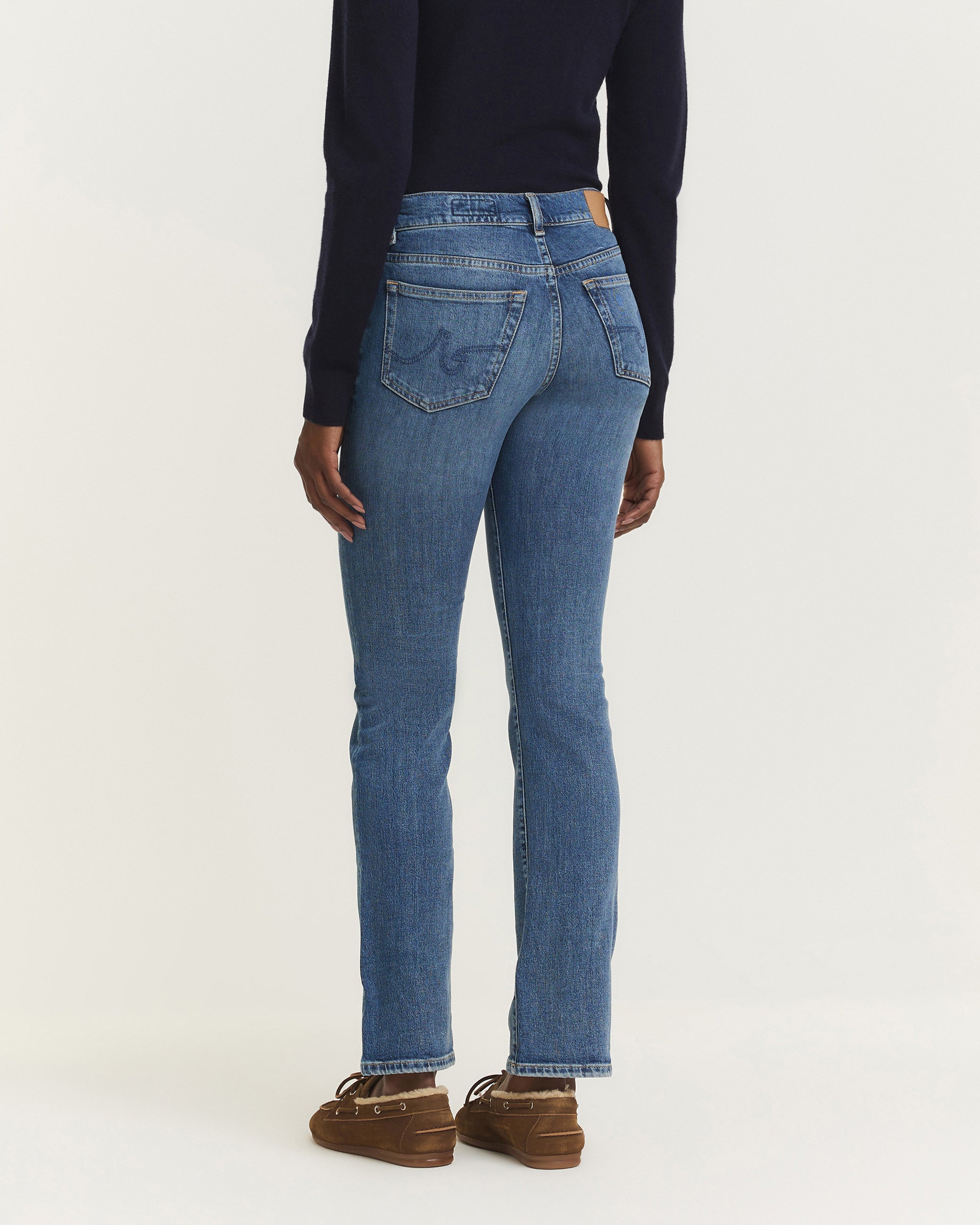 Cologne Slim Straight Jeans - Blauw