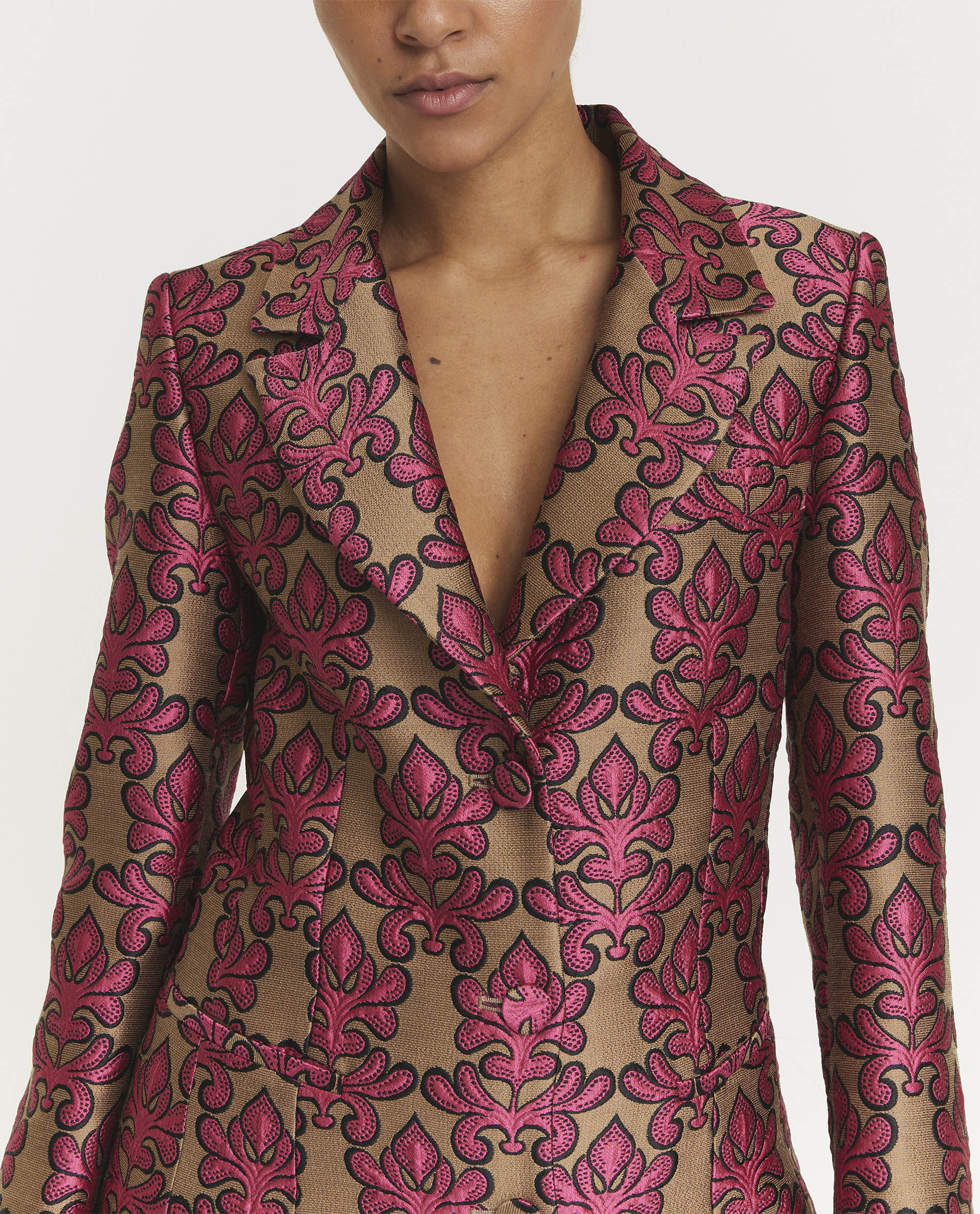 Jacquard blazer