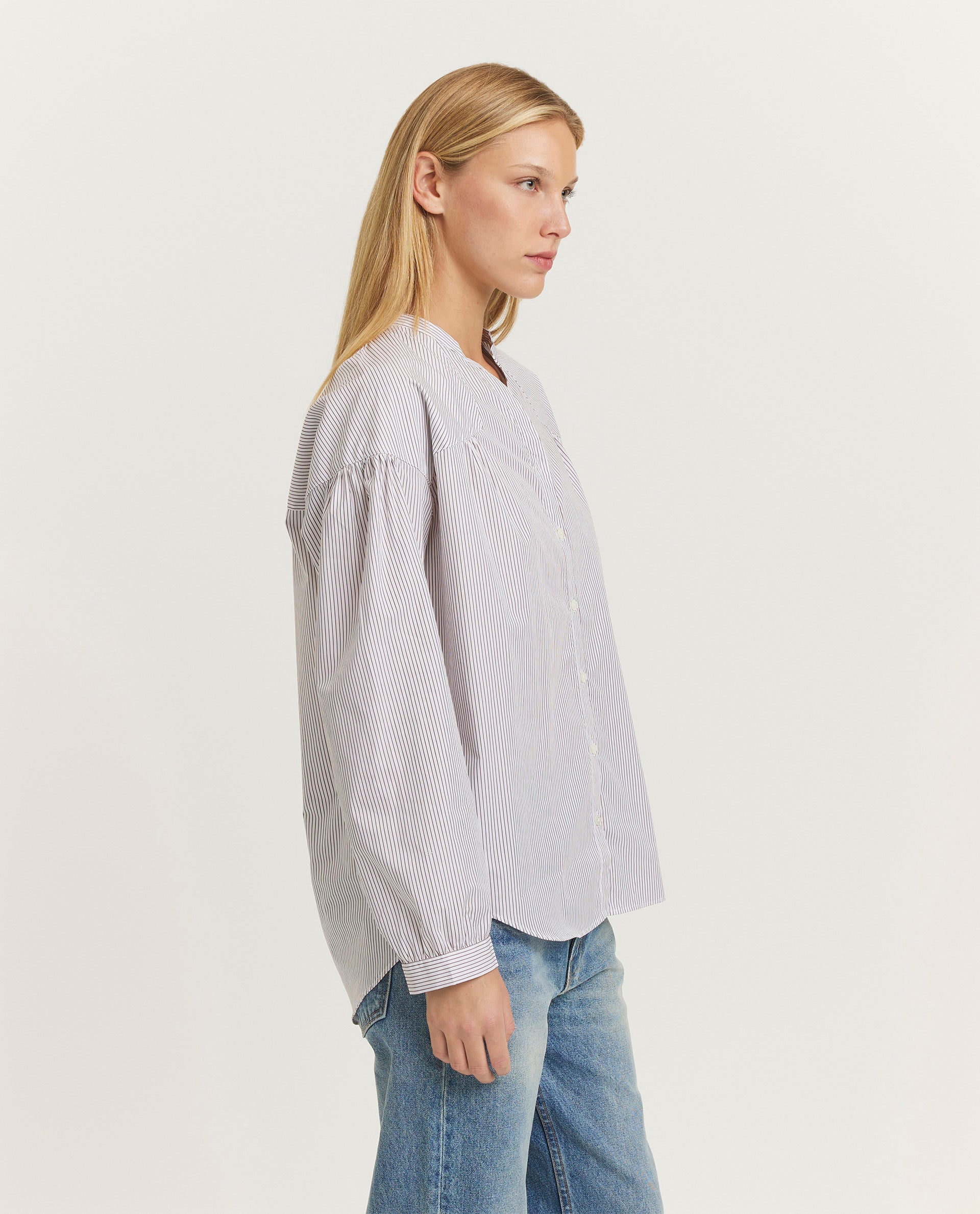 Gestreepte blouse