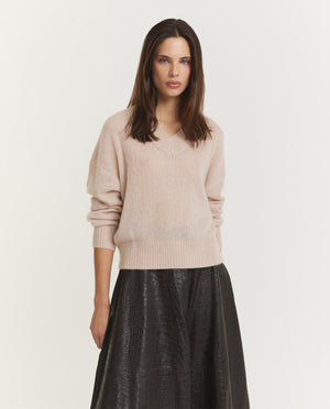 Cashmere V-Neck Sweater