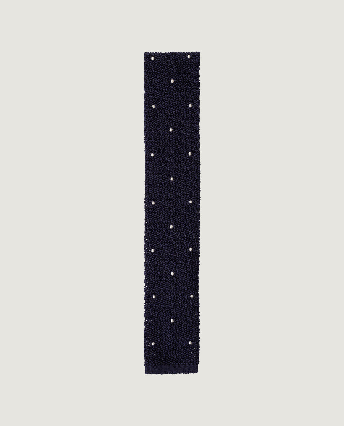 Knitted Dotted Tie