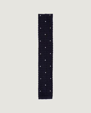 Knitted Dotted Tie