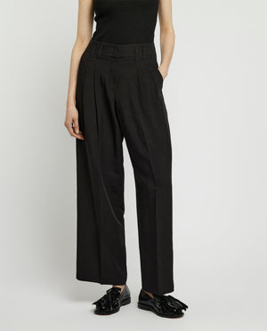 Wide leg trousers