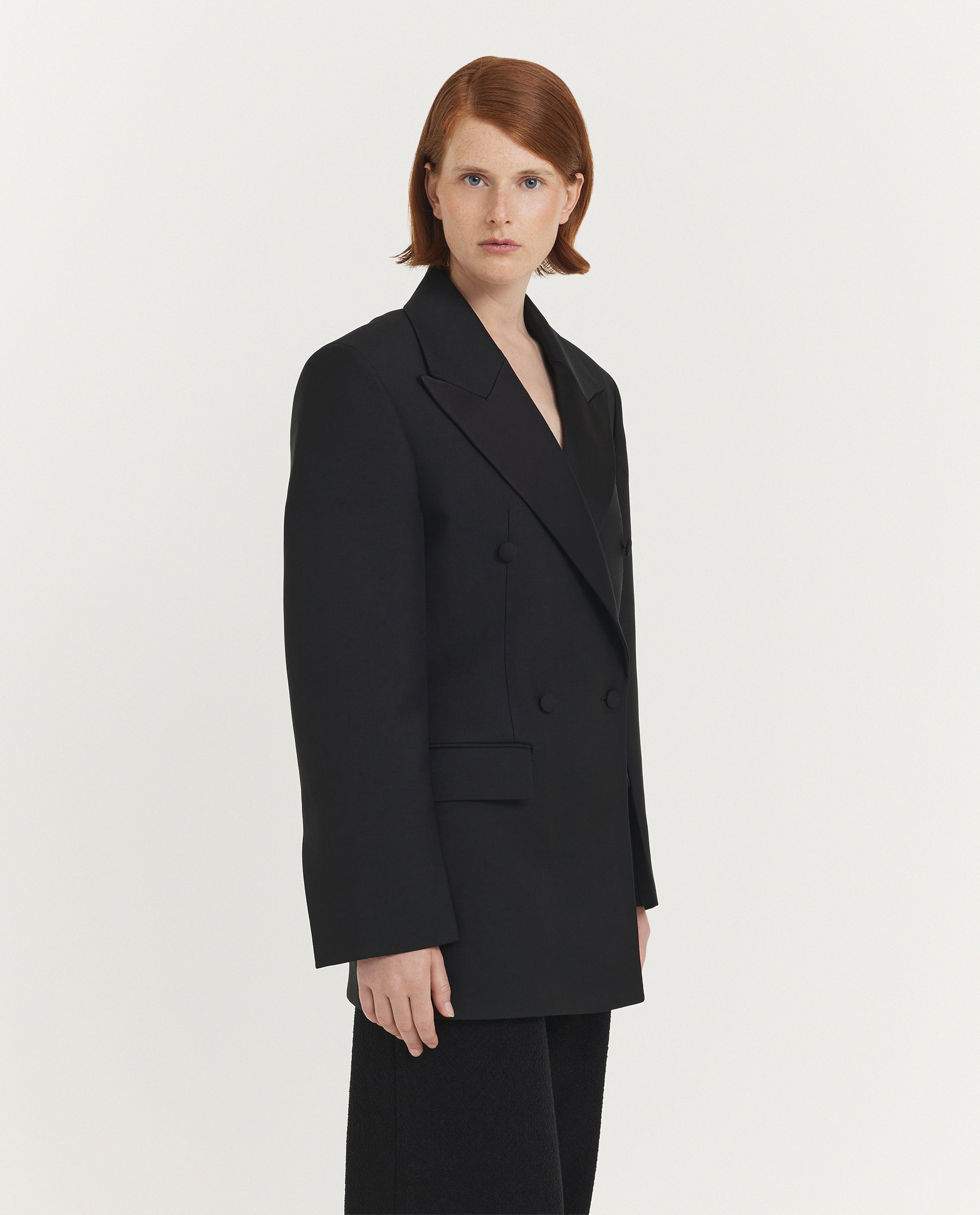 Hourglass Tuxedo Blazer - Zwart