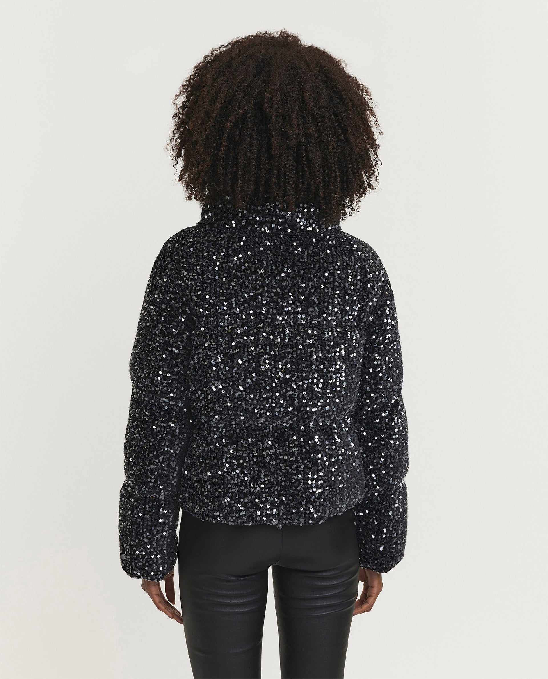 Jacket with sequins 
