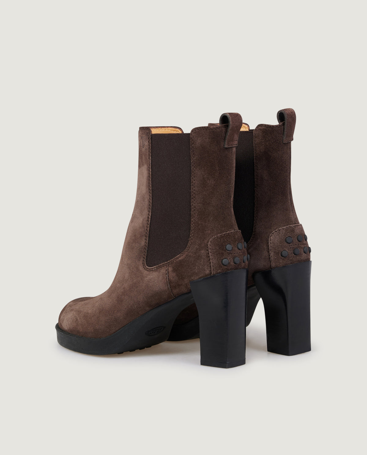 Suede Enkellaarzen - Bruin