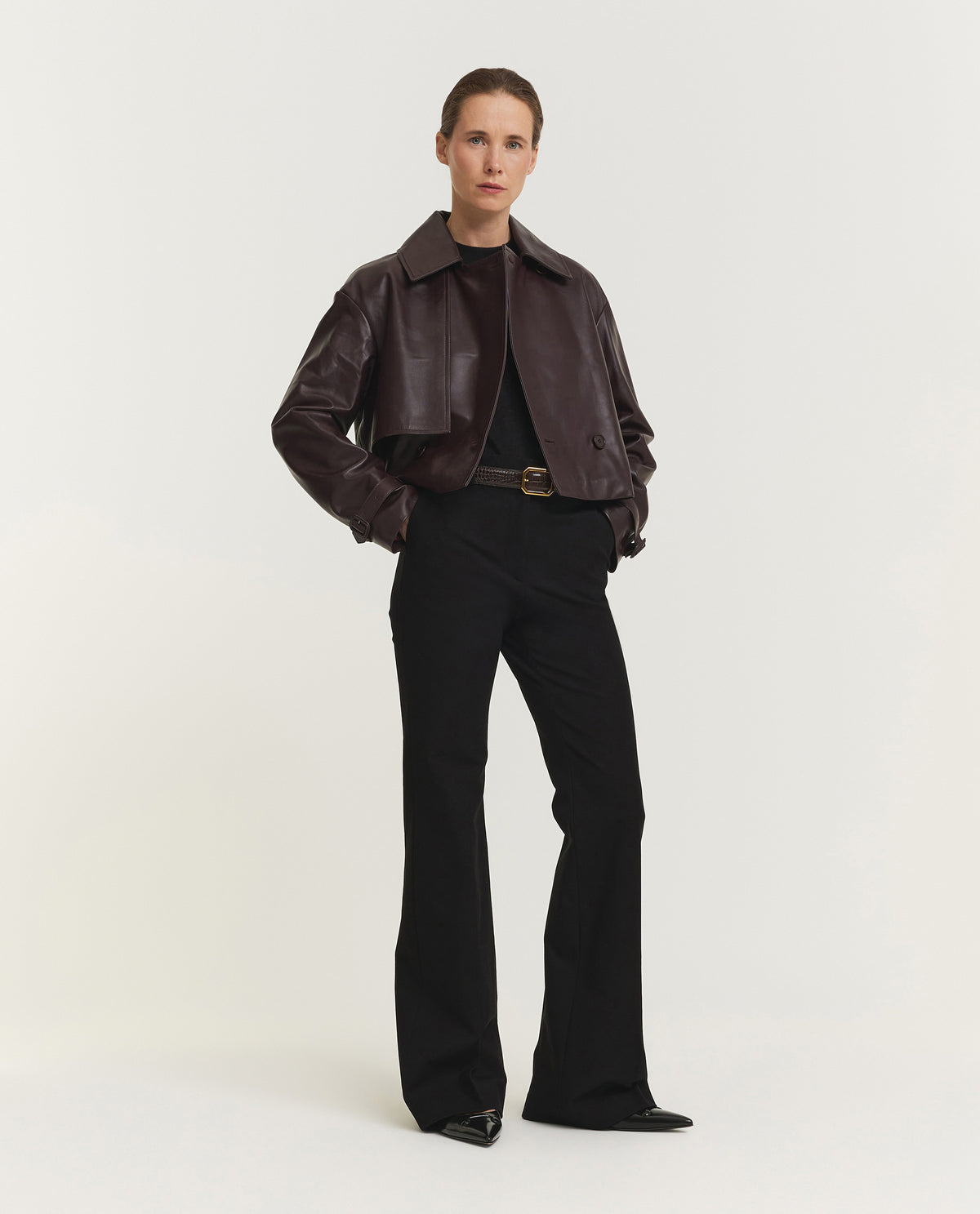 Flare Broek - Zwart