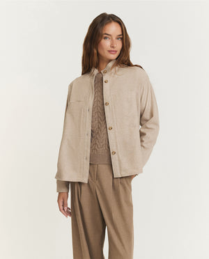 Flannel Workerjacket - Lichtbruin