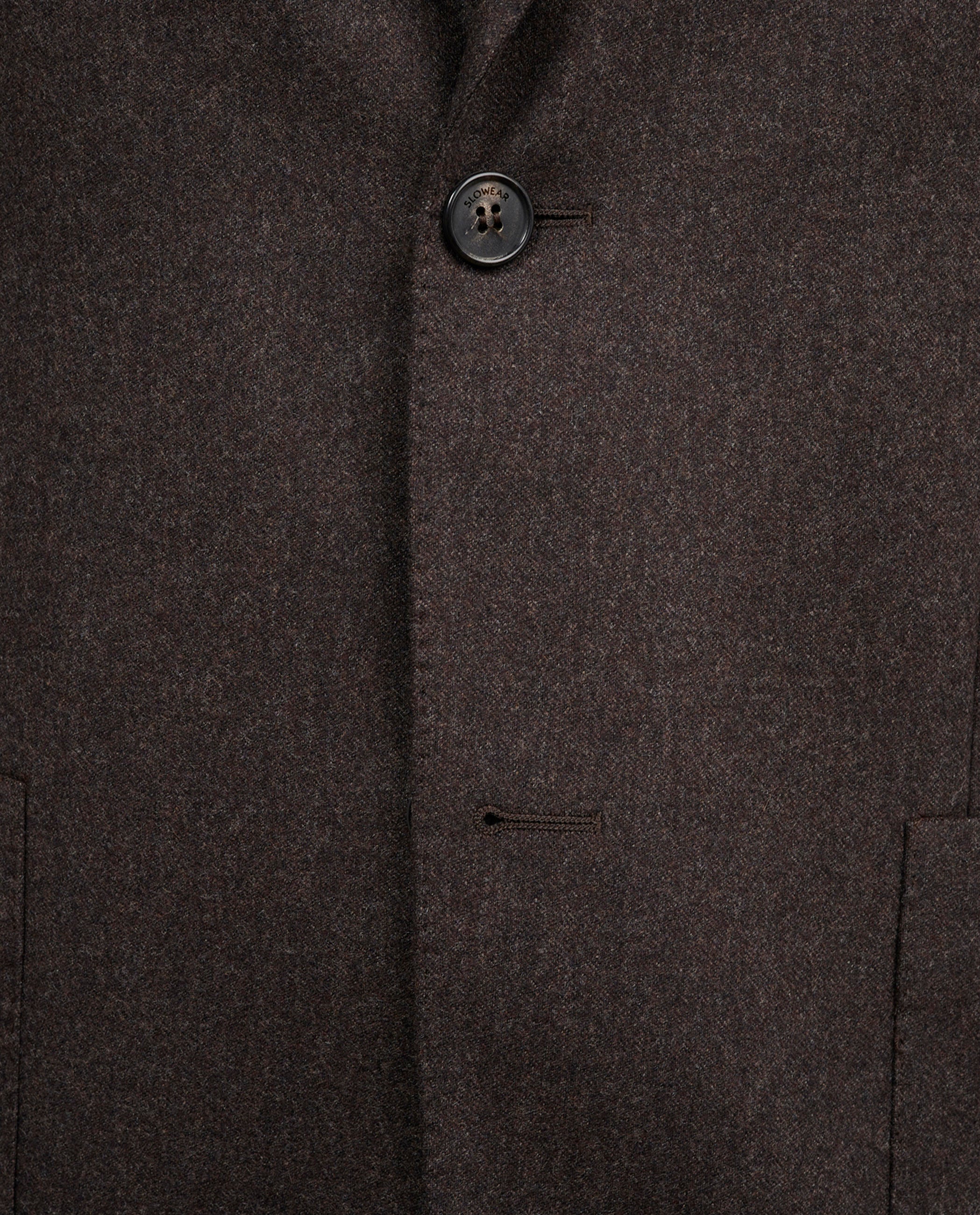 Wool Cashmere Flannel Jacket
