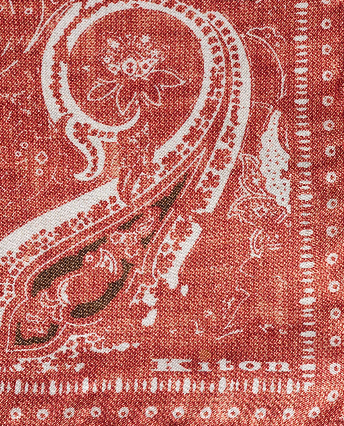 Printed Silk Pocket Square