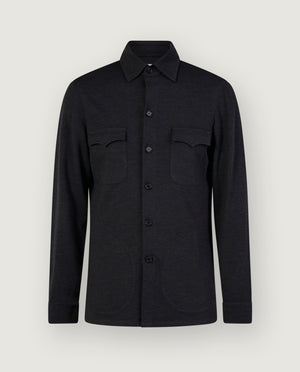 Wool Blend Overshirt