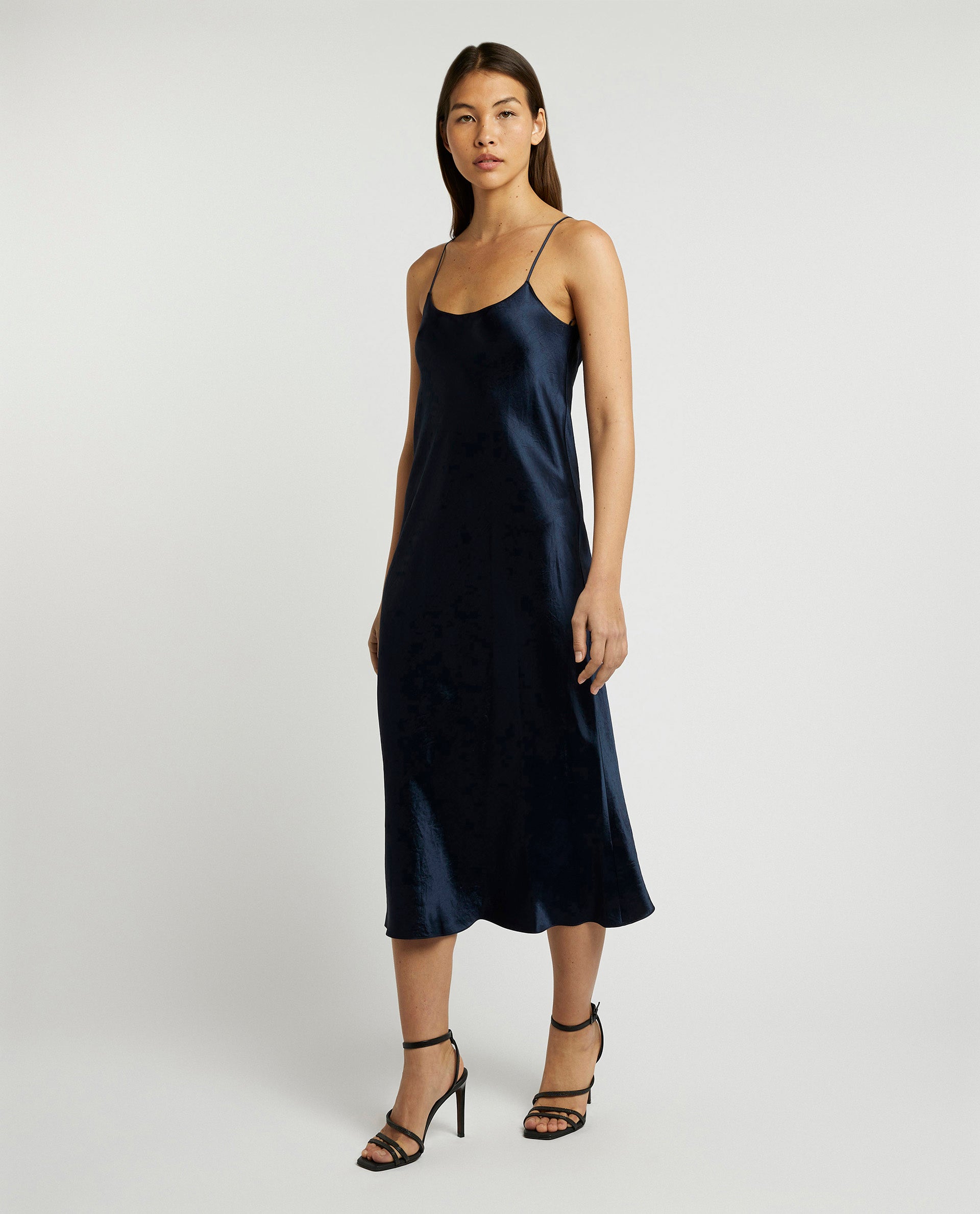 Satin slip dress