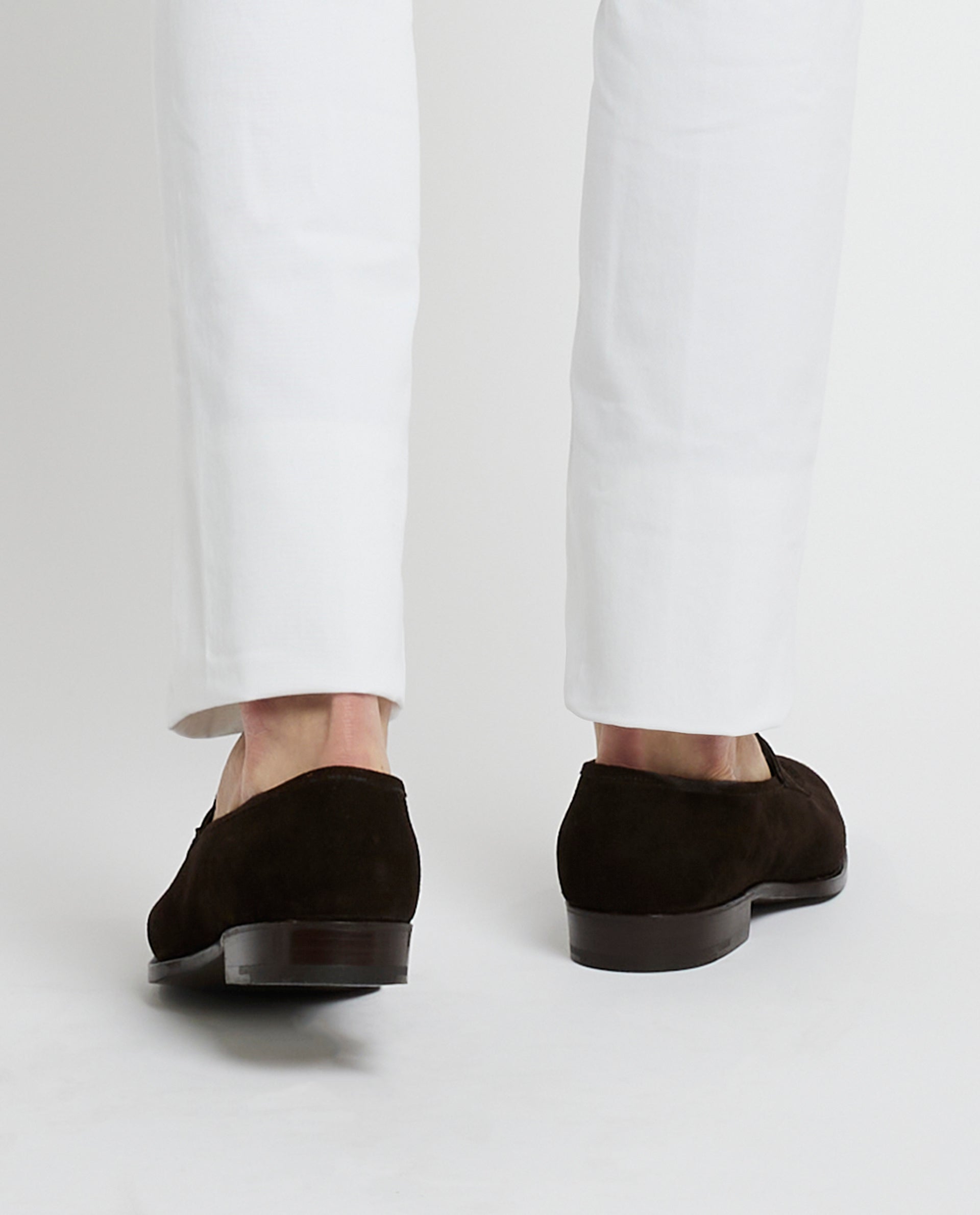 Suede Penny Loafers