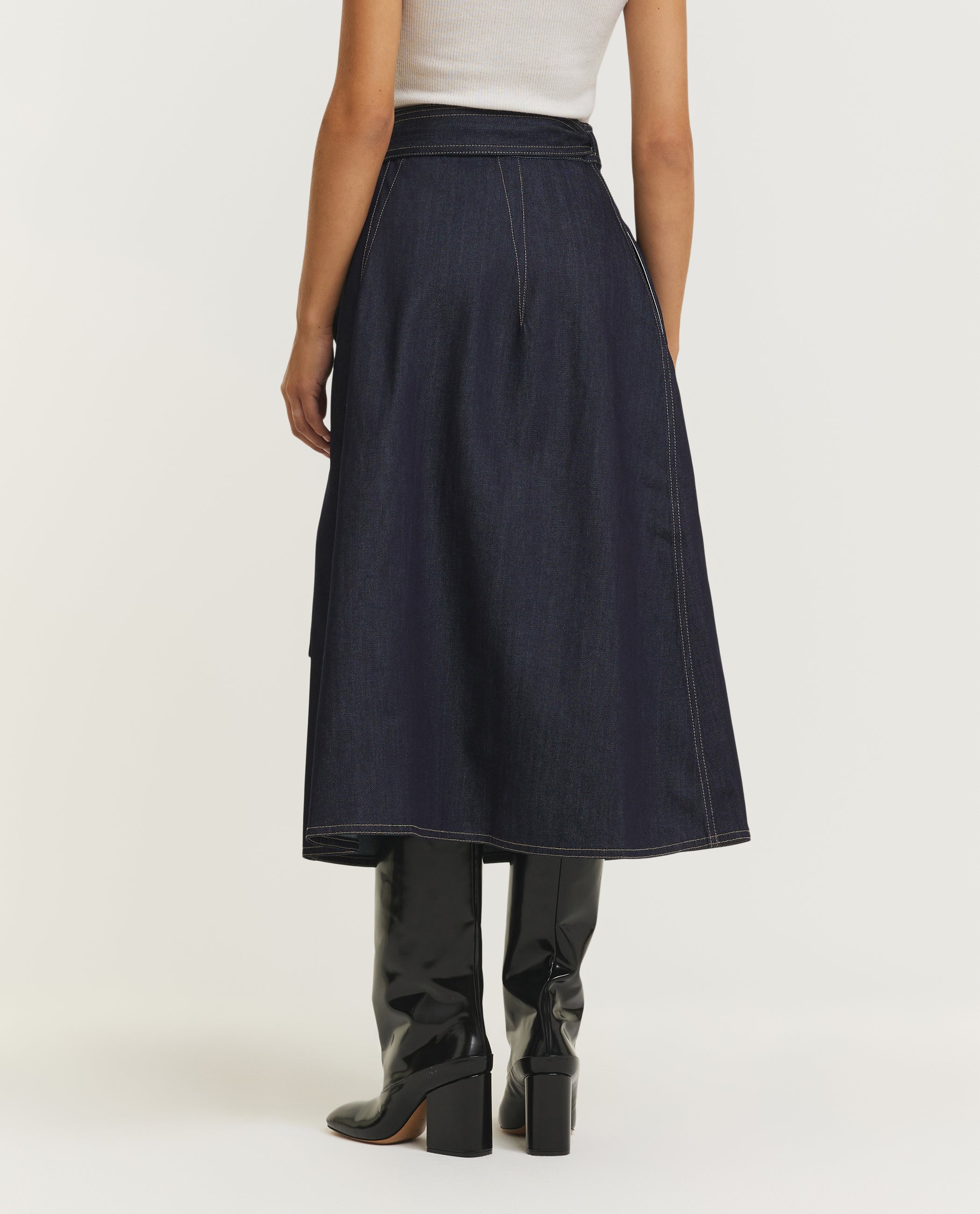 Stieglitz Djam Denim Skirt
