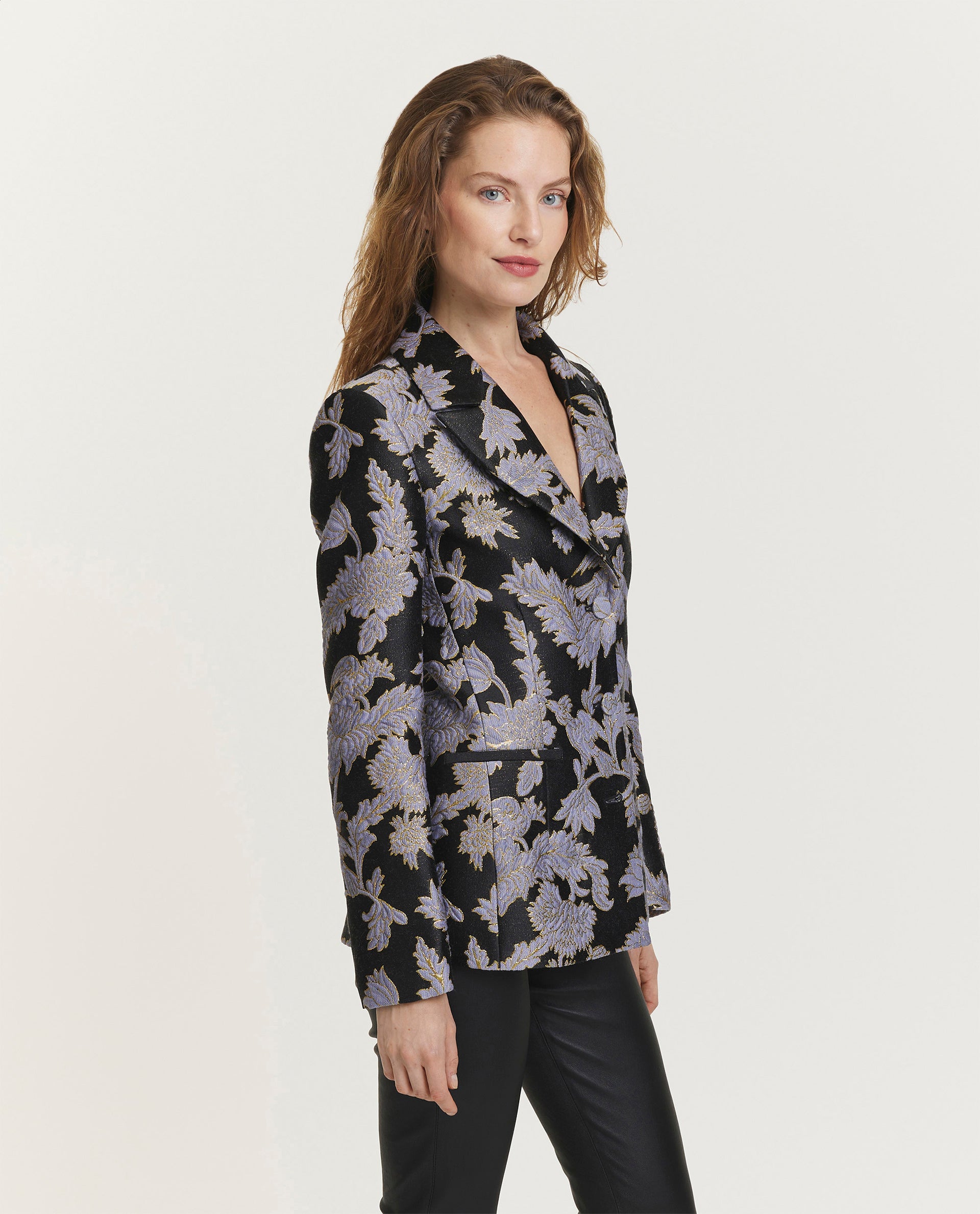 Jacquard blazer