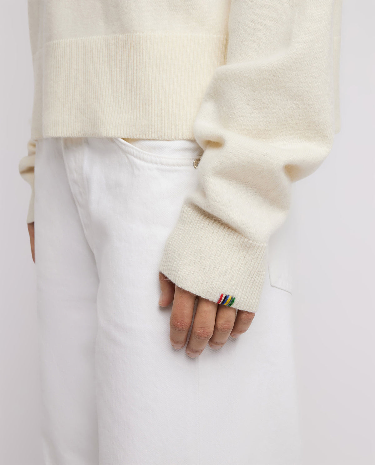 Cashmere V-neck sweater