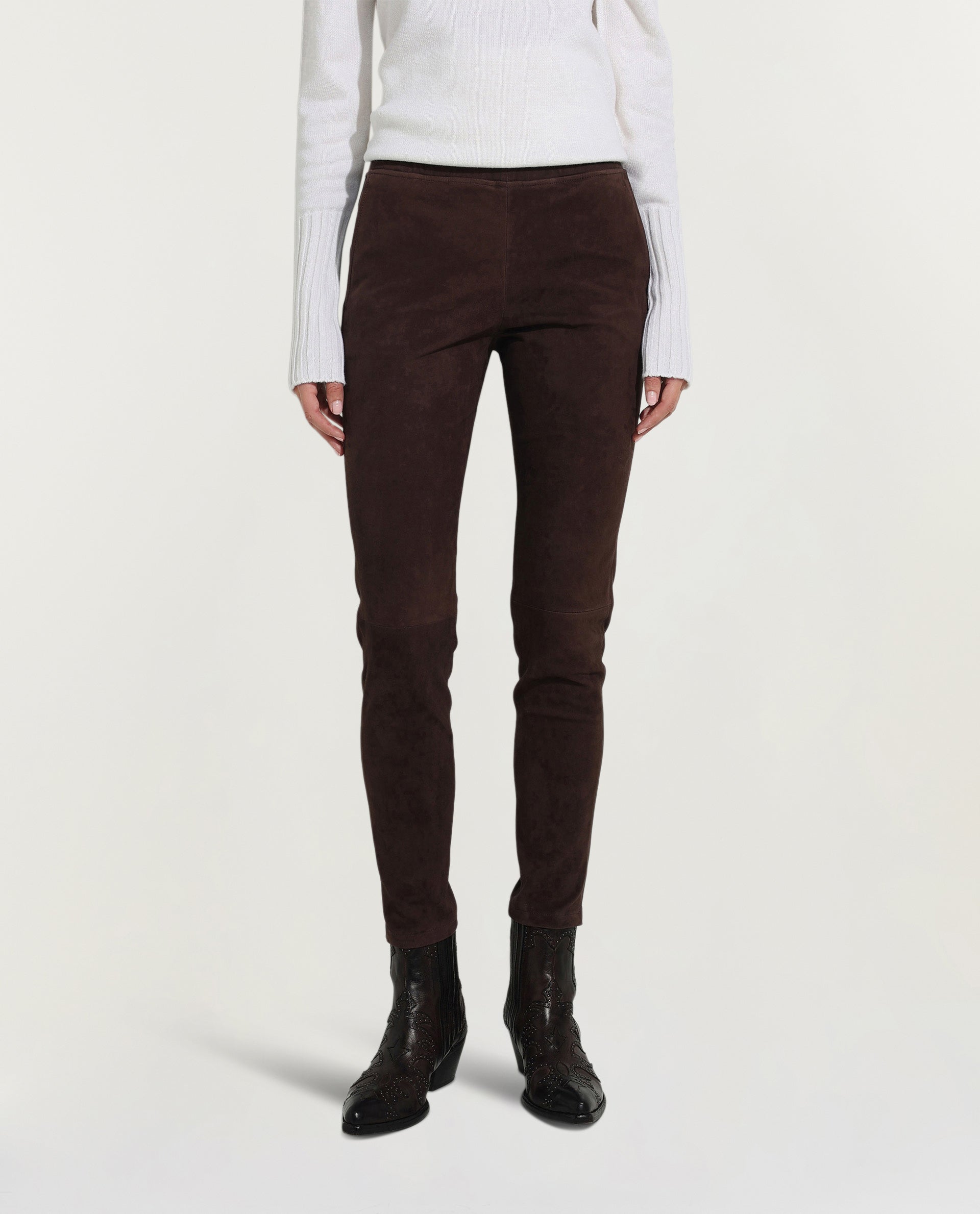 Suede Trousers