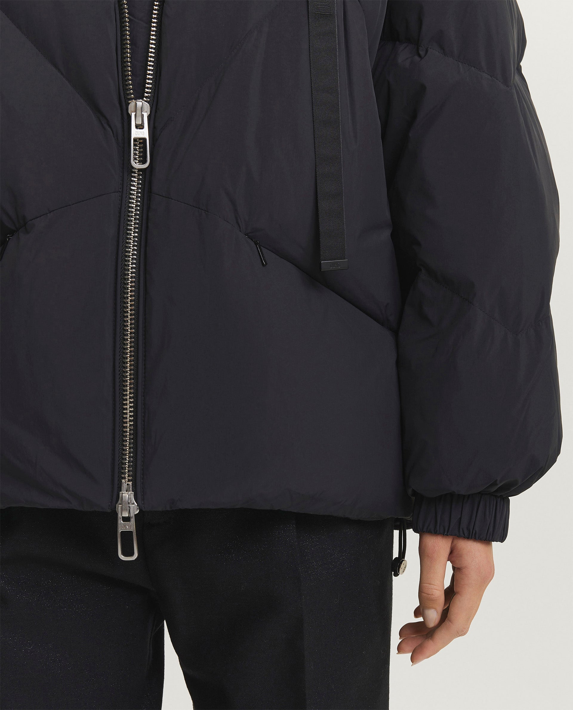 Short down jacket