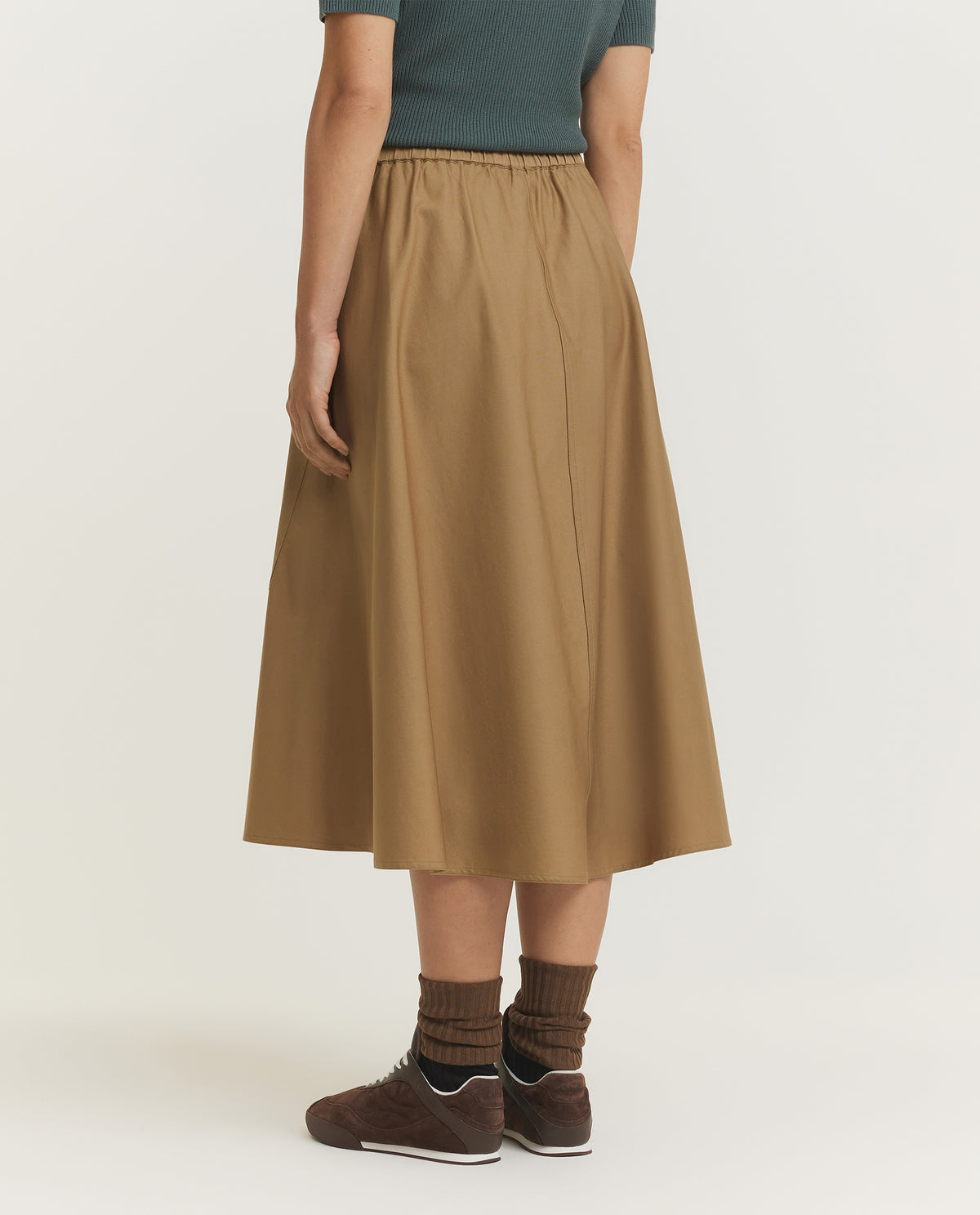 Katoenen Rok - Lichtbruin