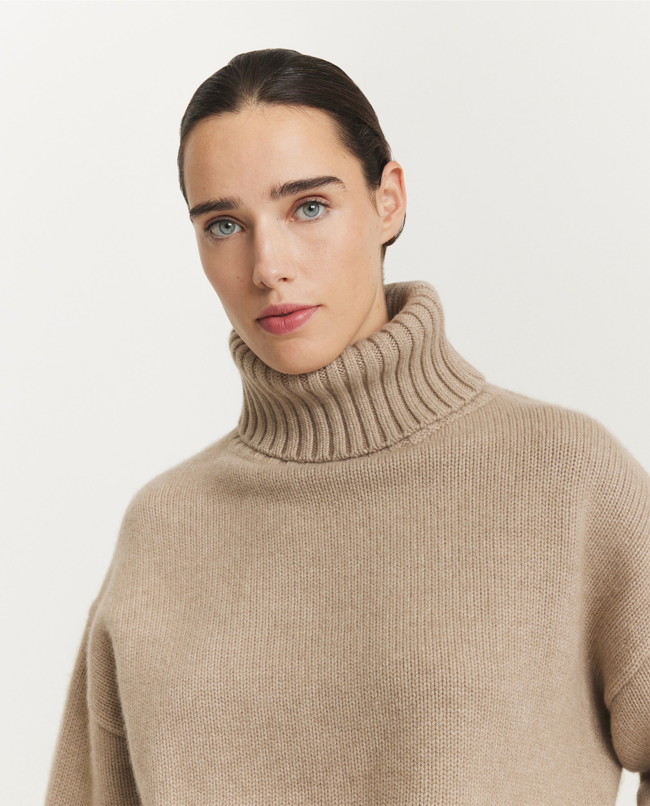 NO.434 Crop Xtra Turtleneck Sweater