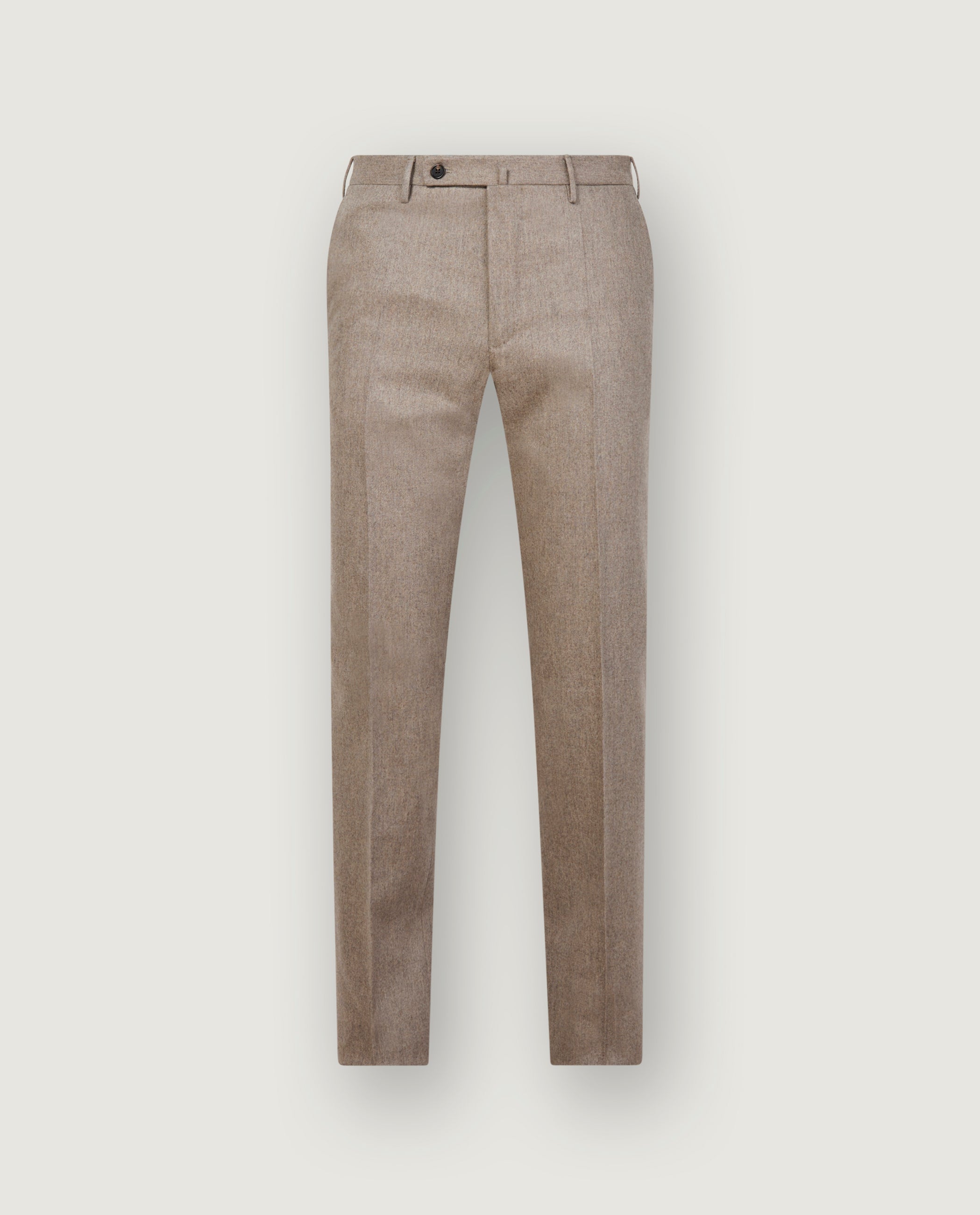 Wool Cashmere Flannel Trousers