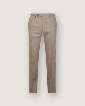 Wool Cashmere Flannel Trousers