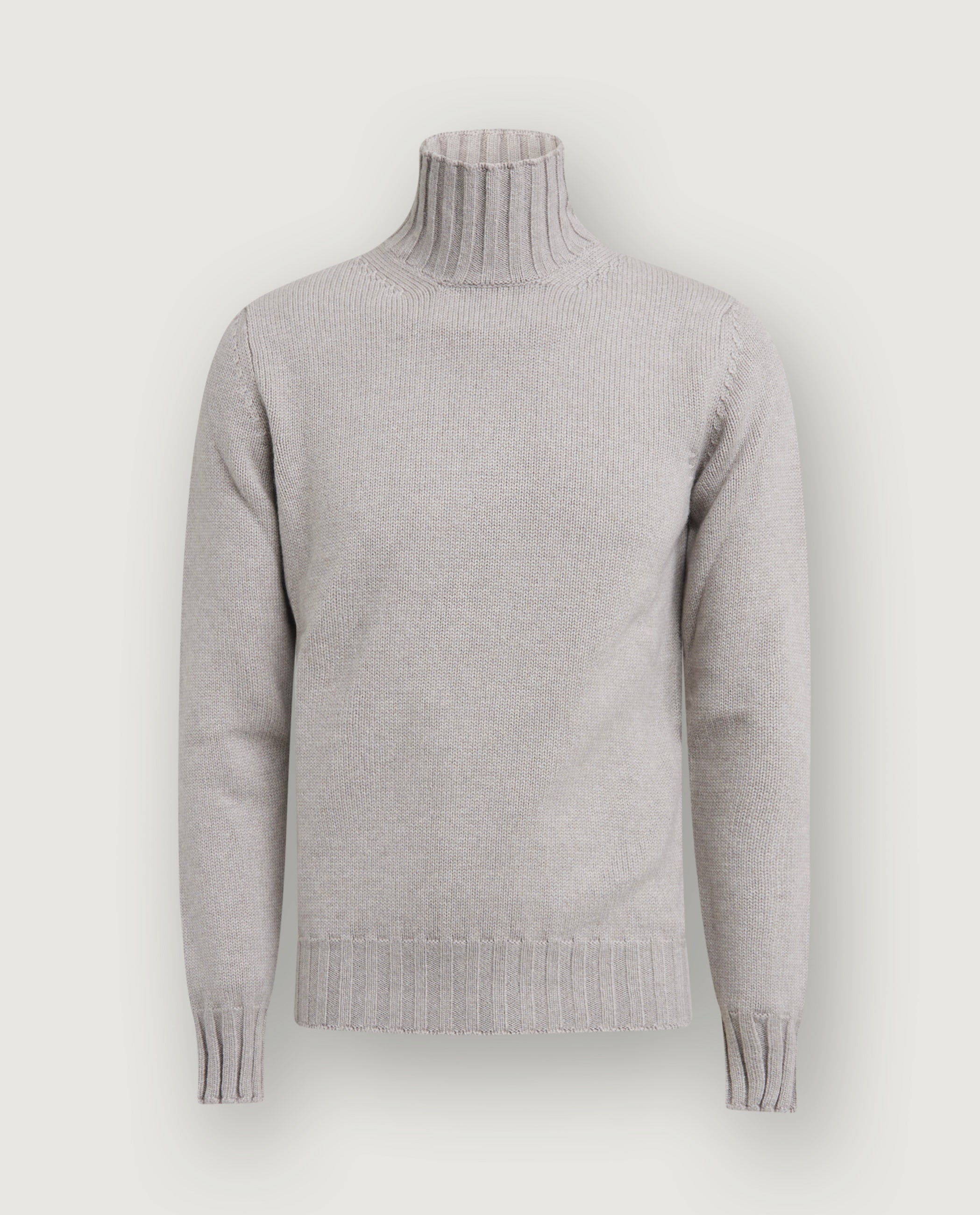 Grove Cashmere Trui - Lichtgrijs