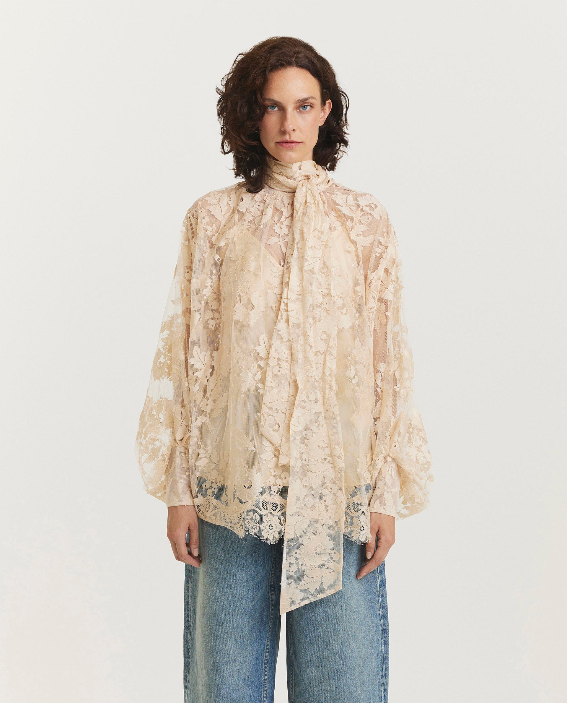 Kanten blouse