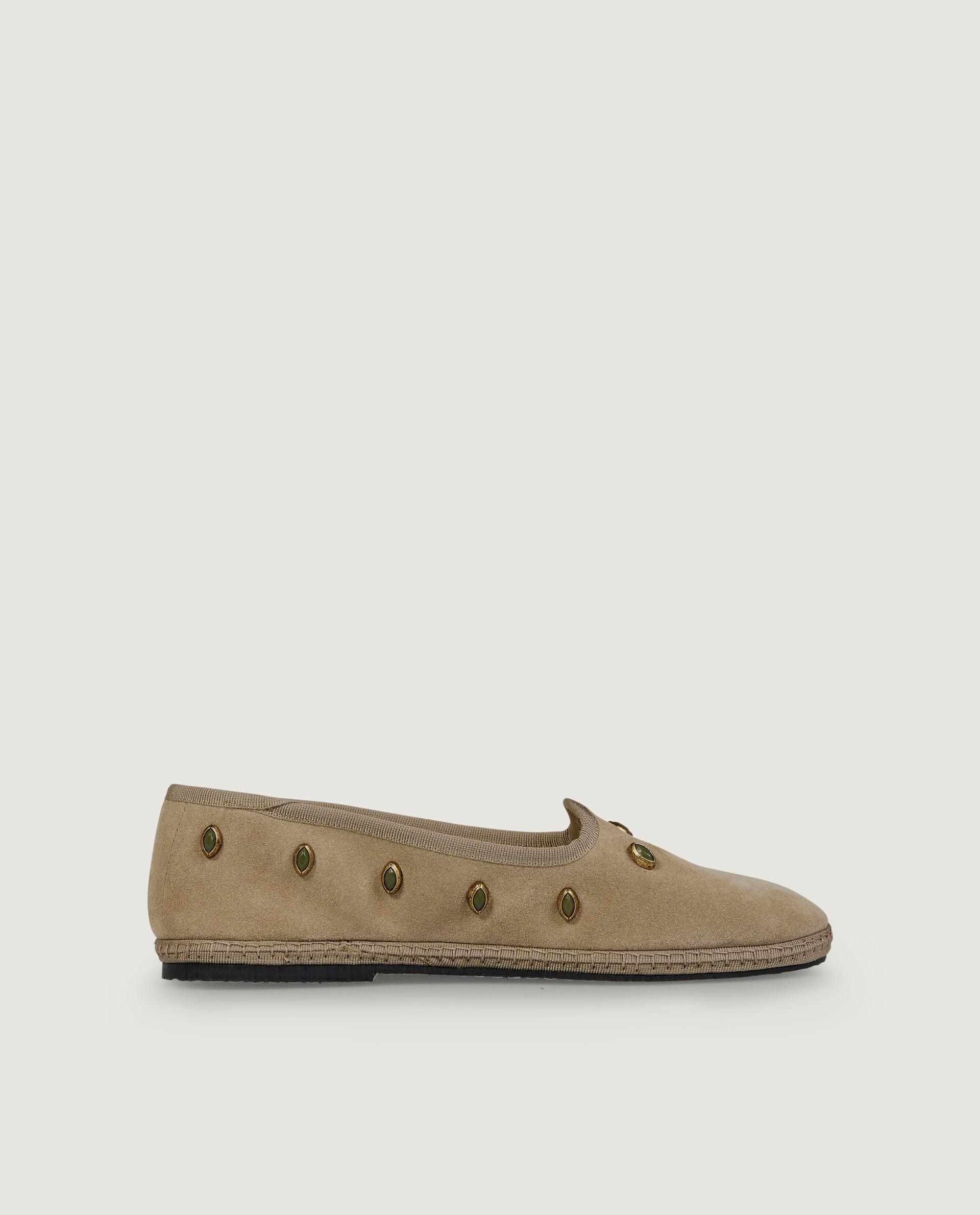 Fluwelen loafers