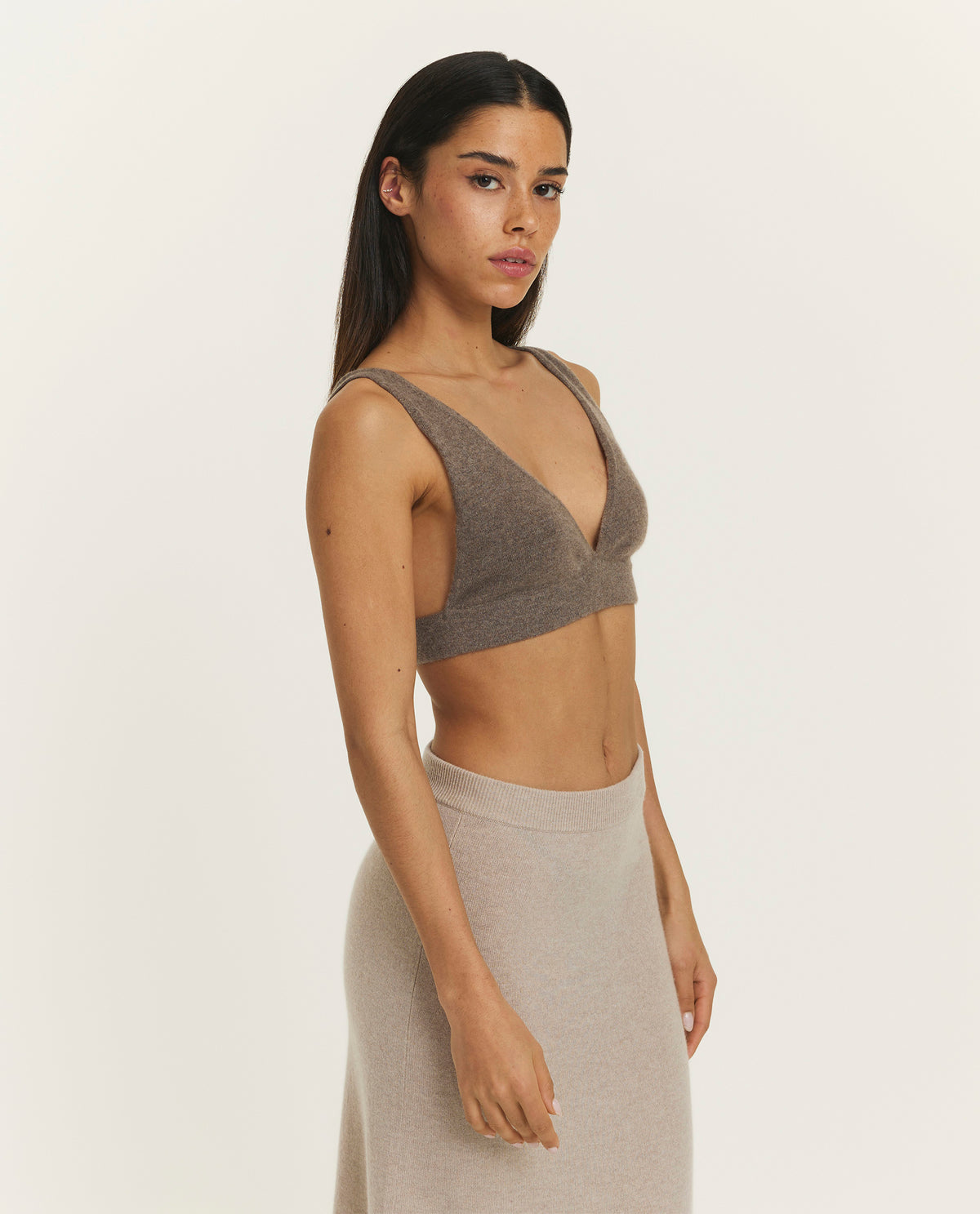 Cashmere bralette