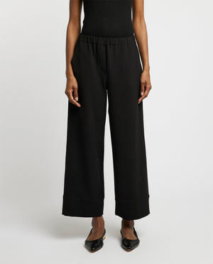 Wide leg trousers