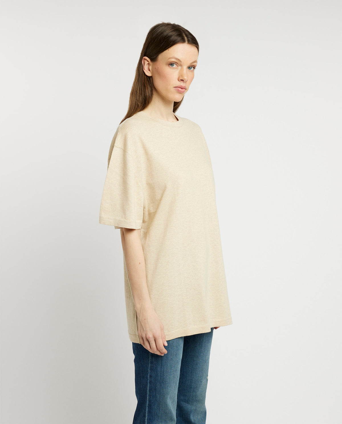 Cotton-cashmere t-shirt