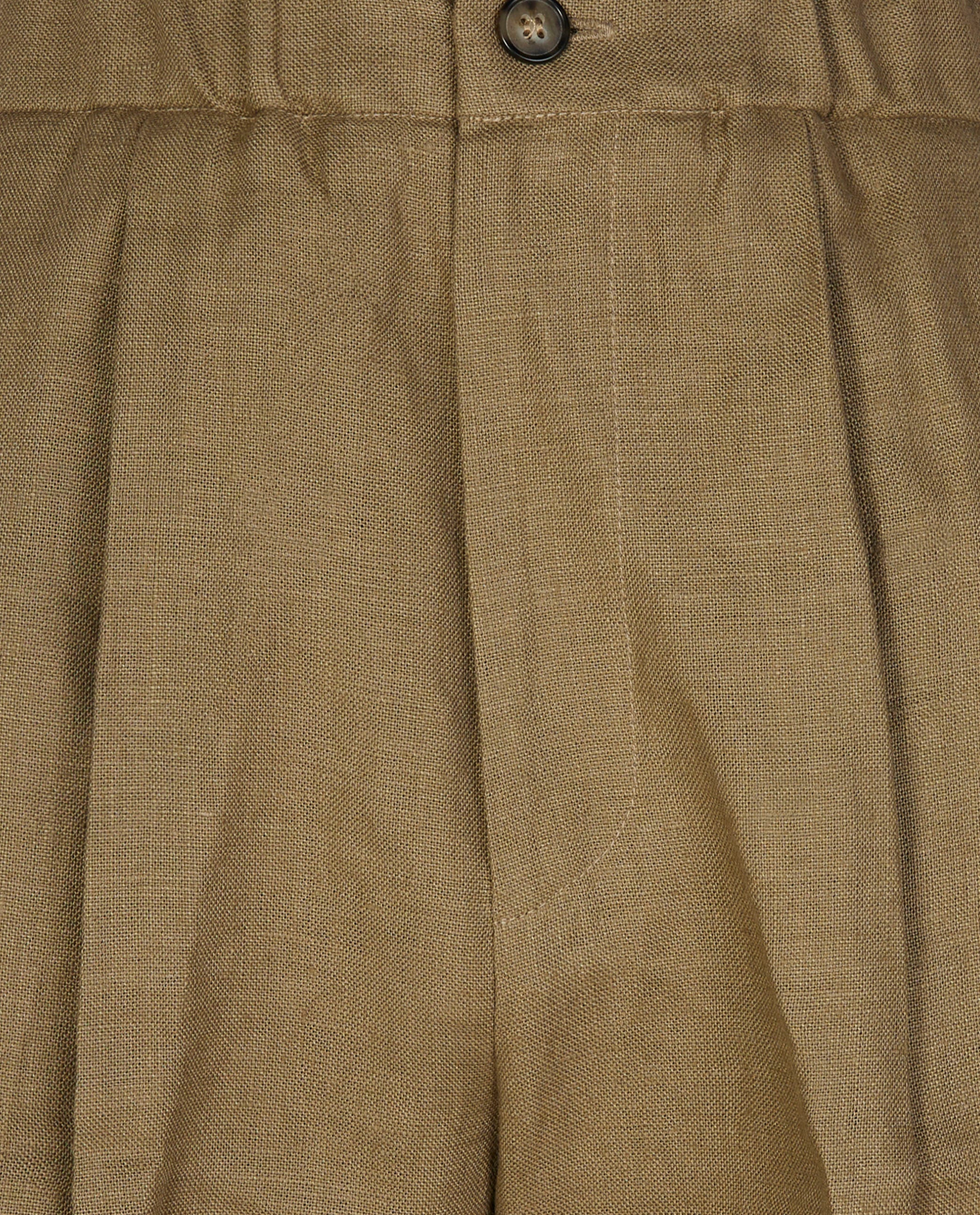 Pleated Linen Trousers