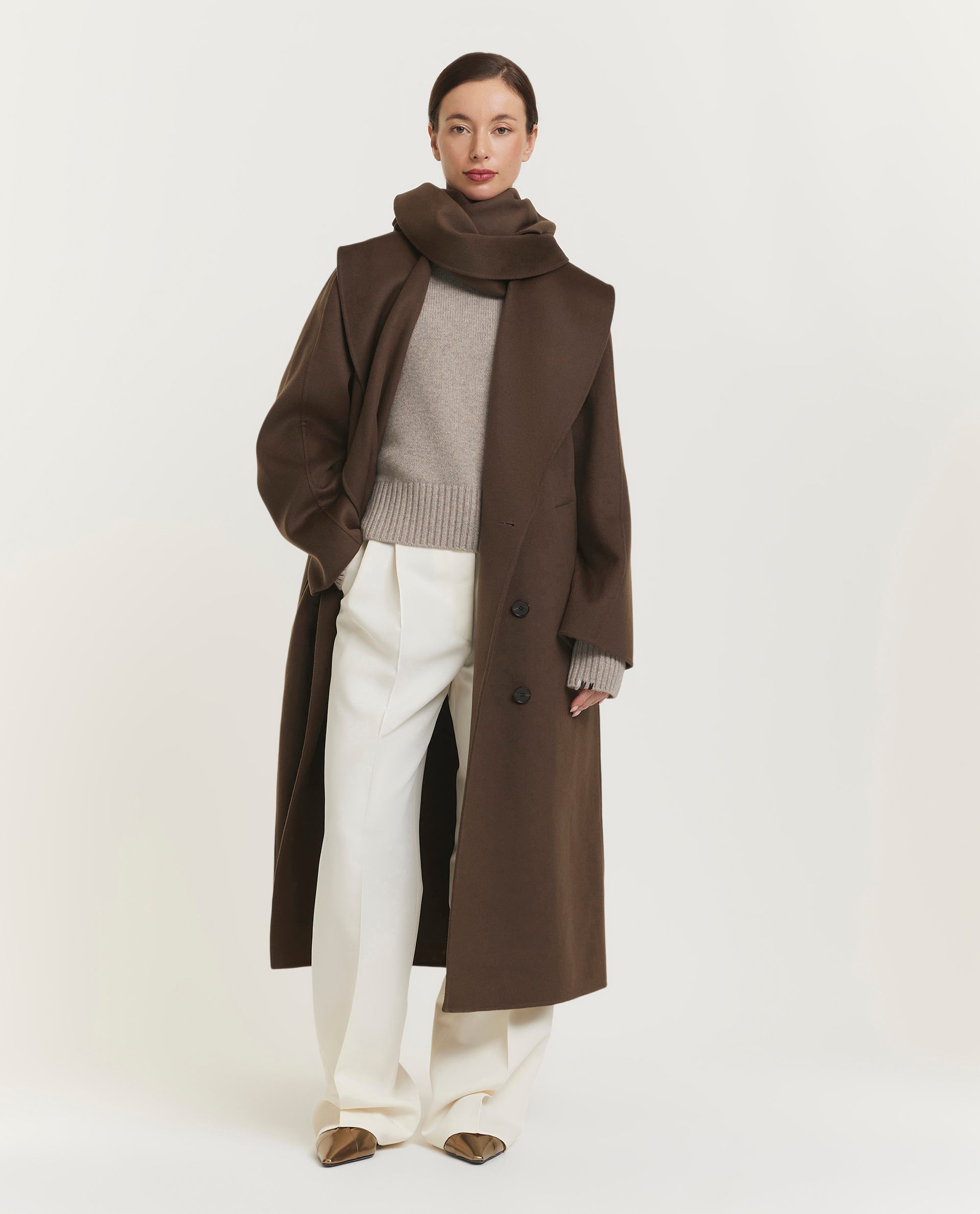 Long wool coat