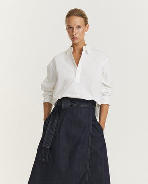 Beuys Cotton Pop-Over Shirt