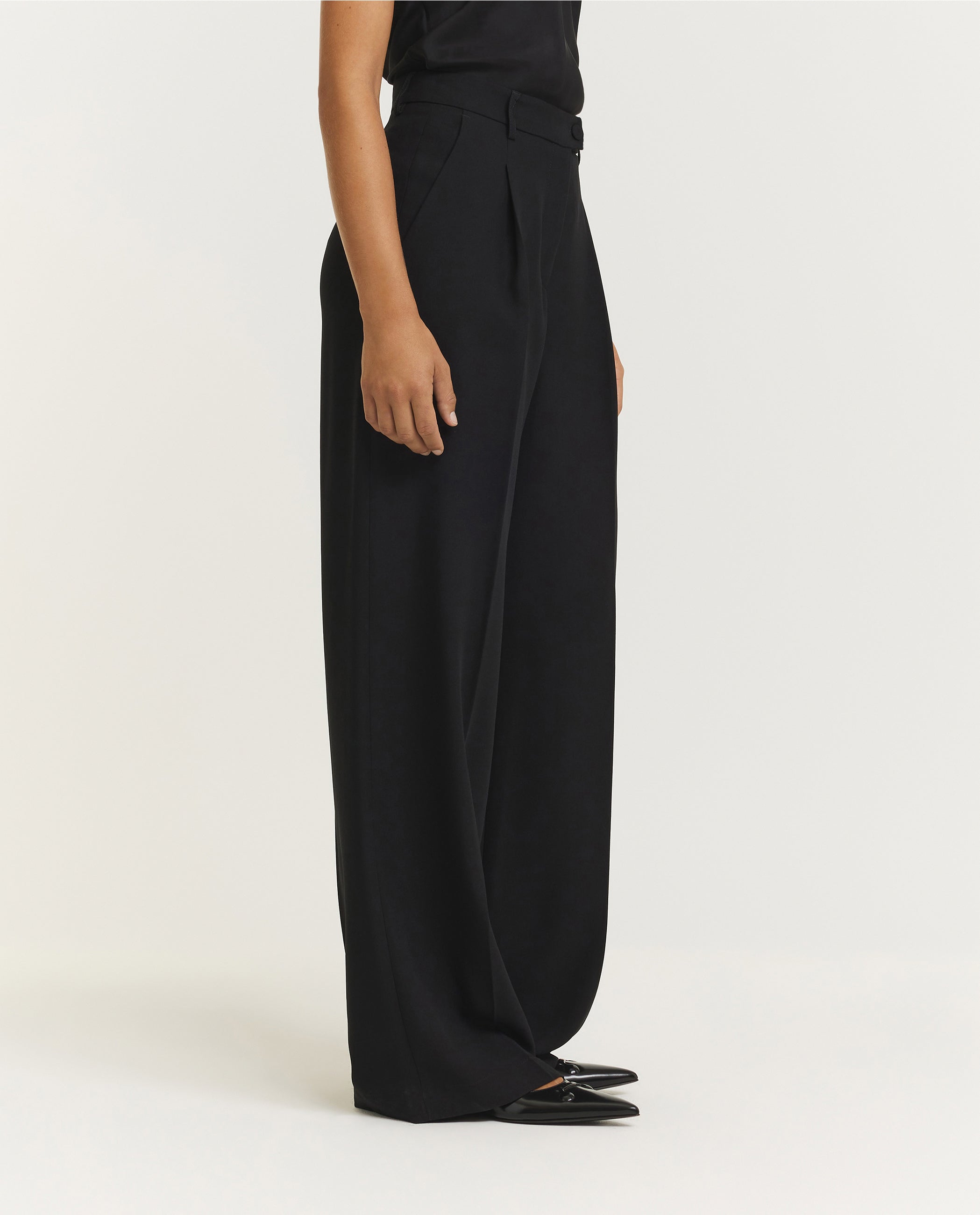 Wide Leg Trousers