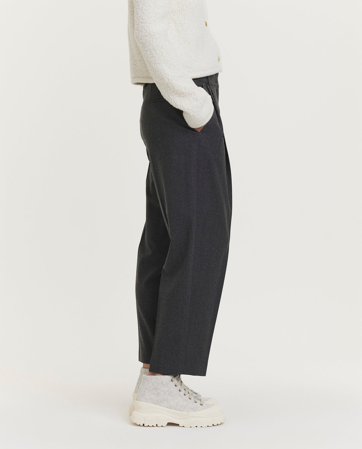 Wool trousers