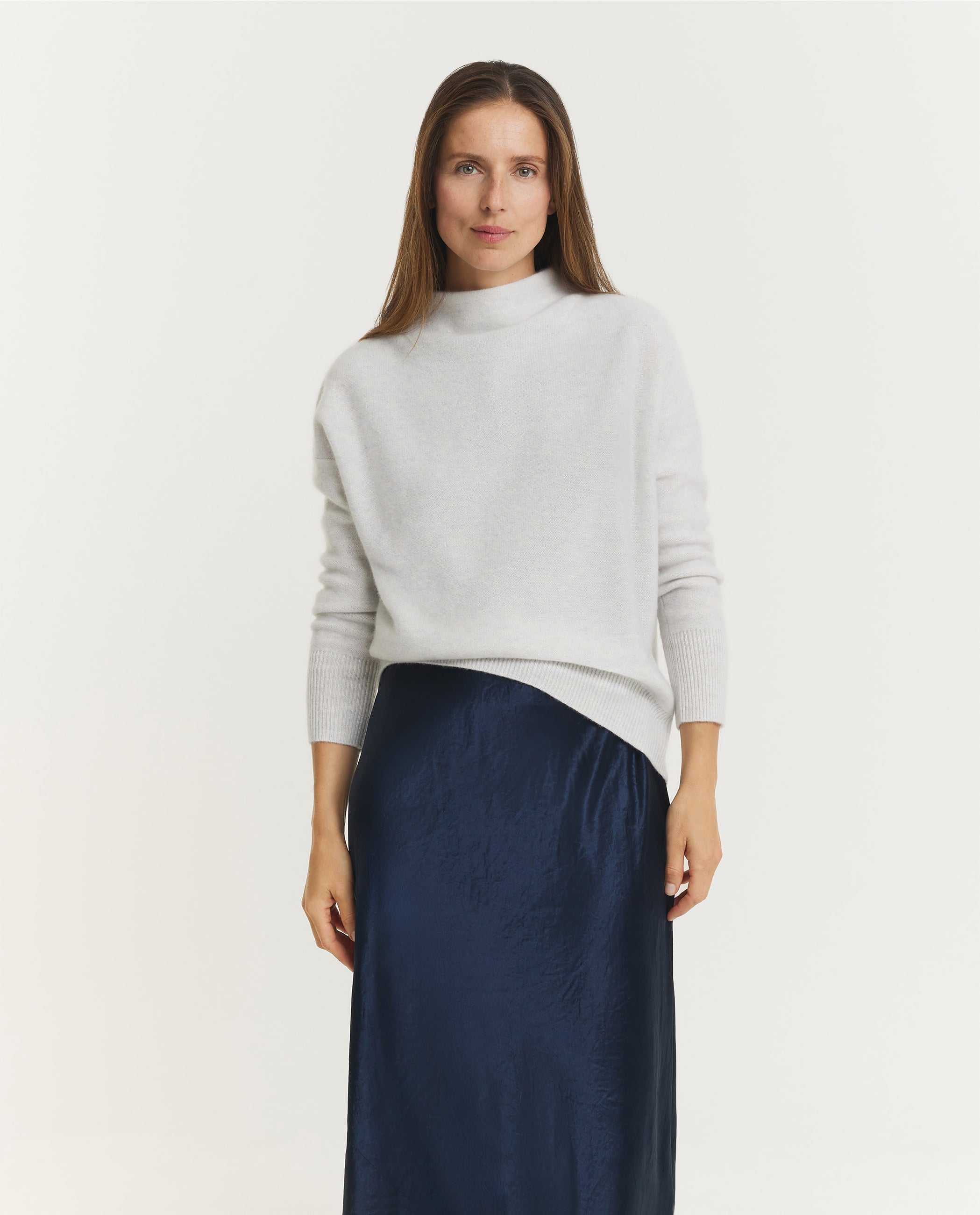 Plush Funnel Neck Pullover