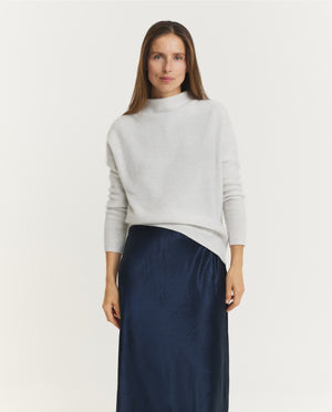 Plush Funnel Neck Pullover