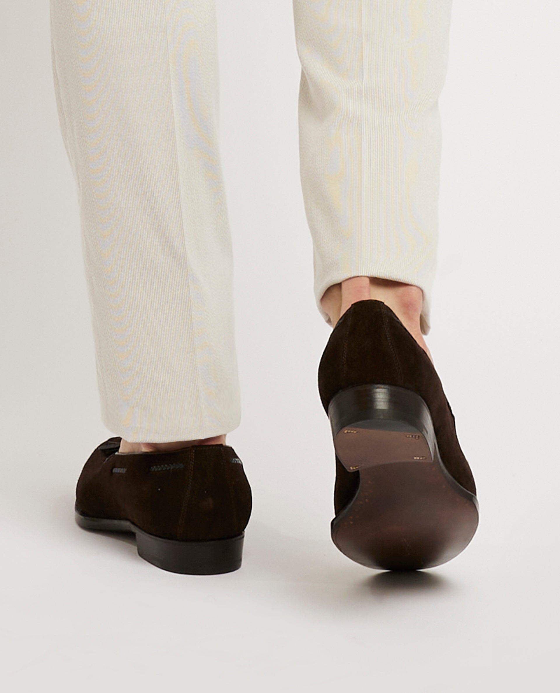 Suede Tassel Loafer - Mod. 642S