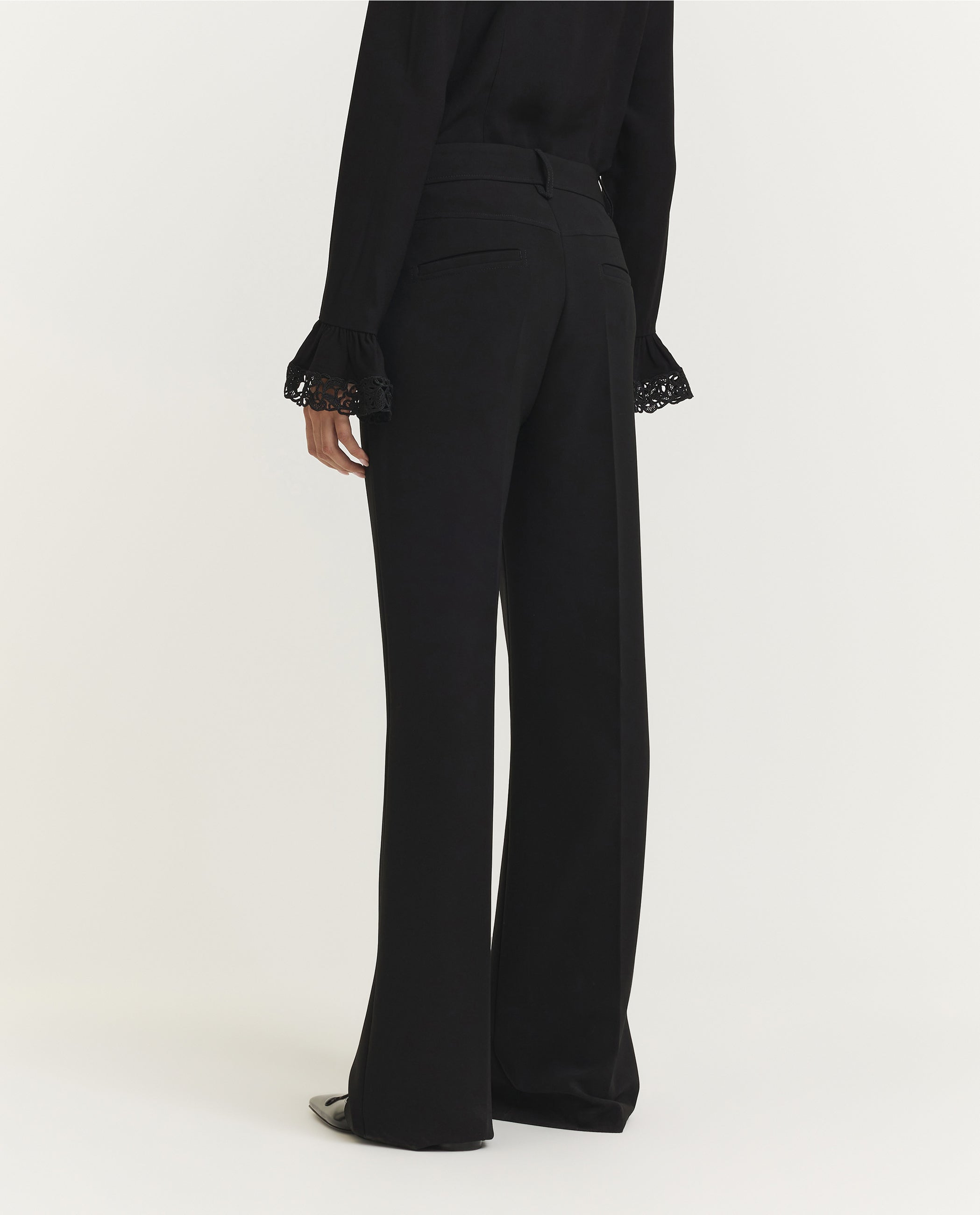 Straight Fit Trousers