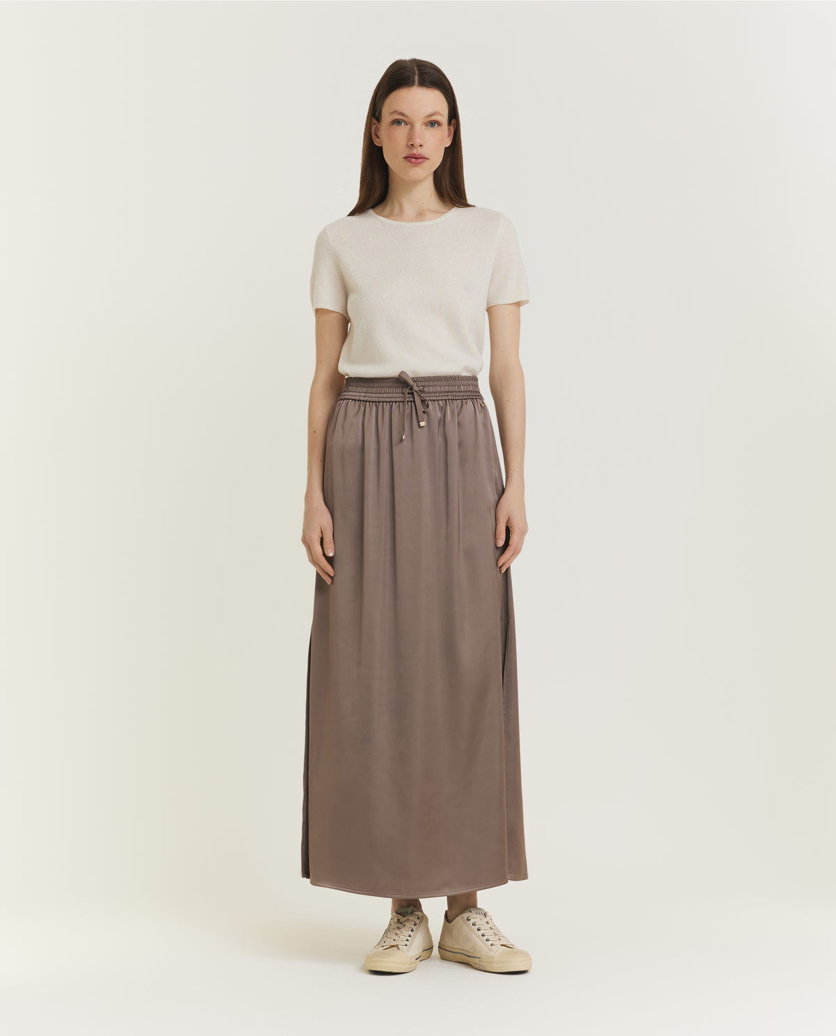 Long Split Skirt