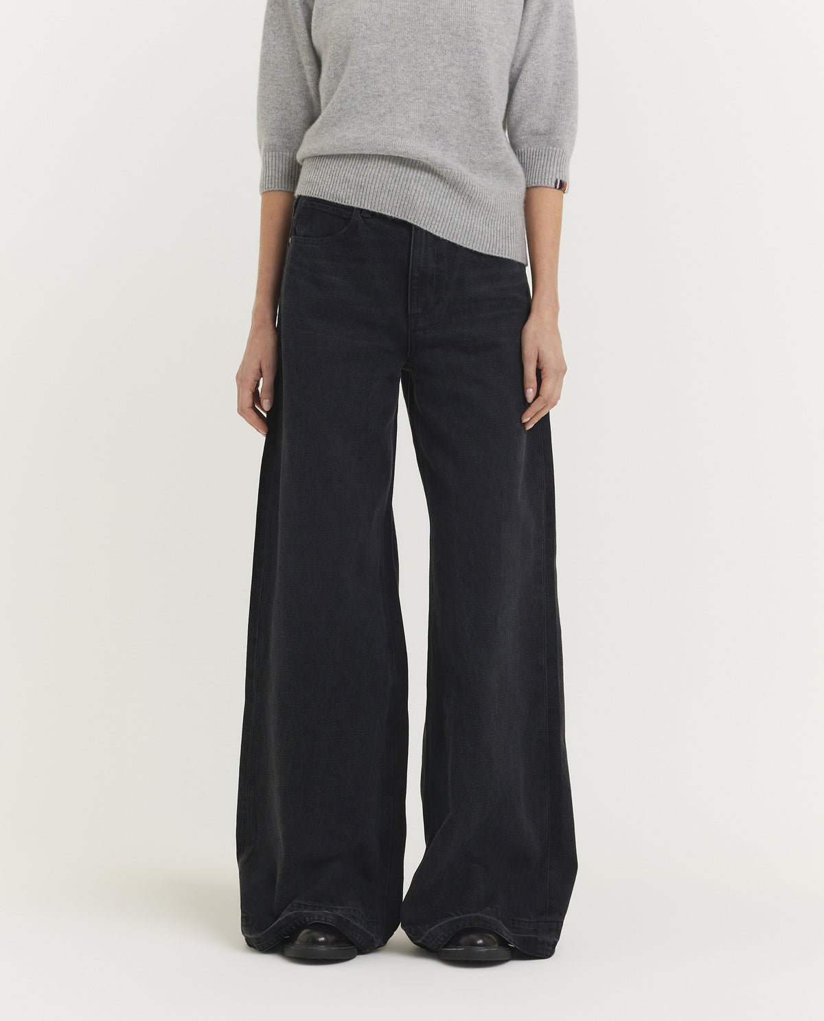 Cameron Wijde Jeans - Zwart