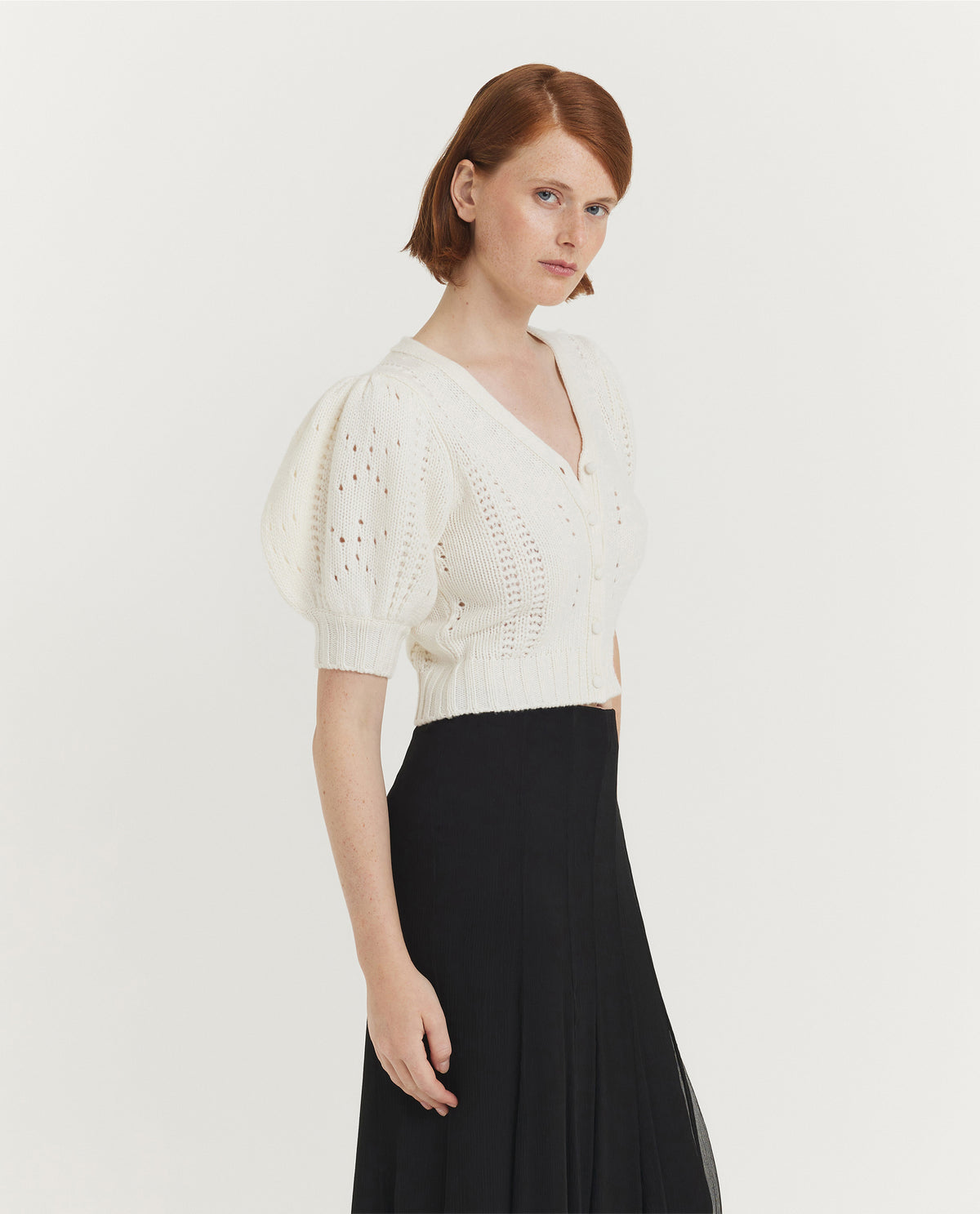 Wool Cashmere Cardigan