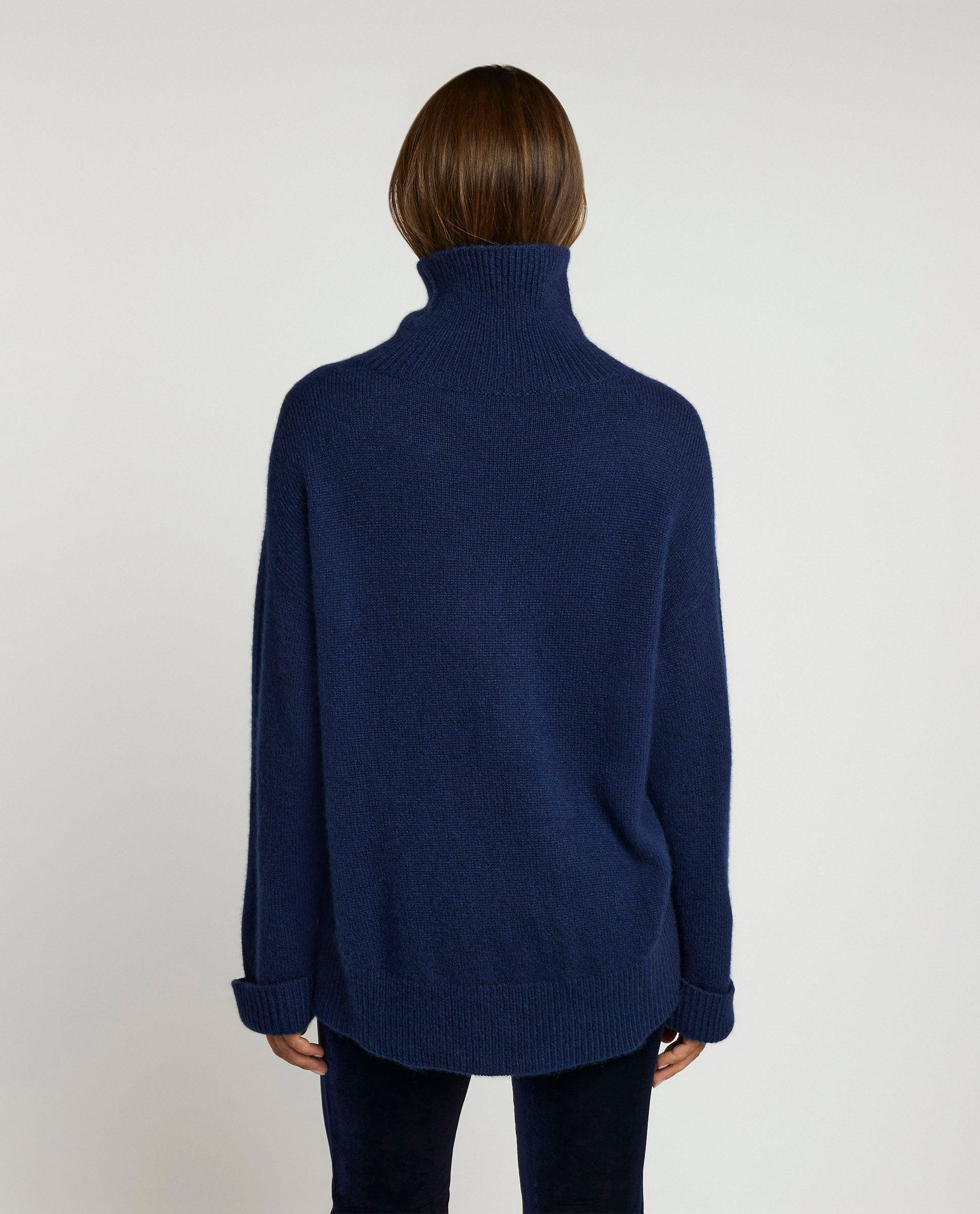 Cashmere-silk sweater