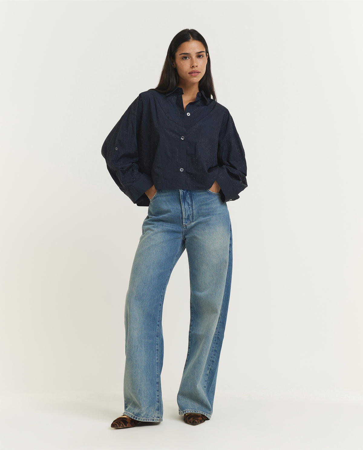 Arellia 32" Jeans - Blauw
