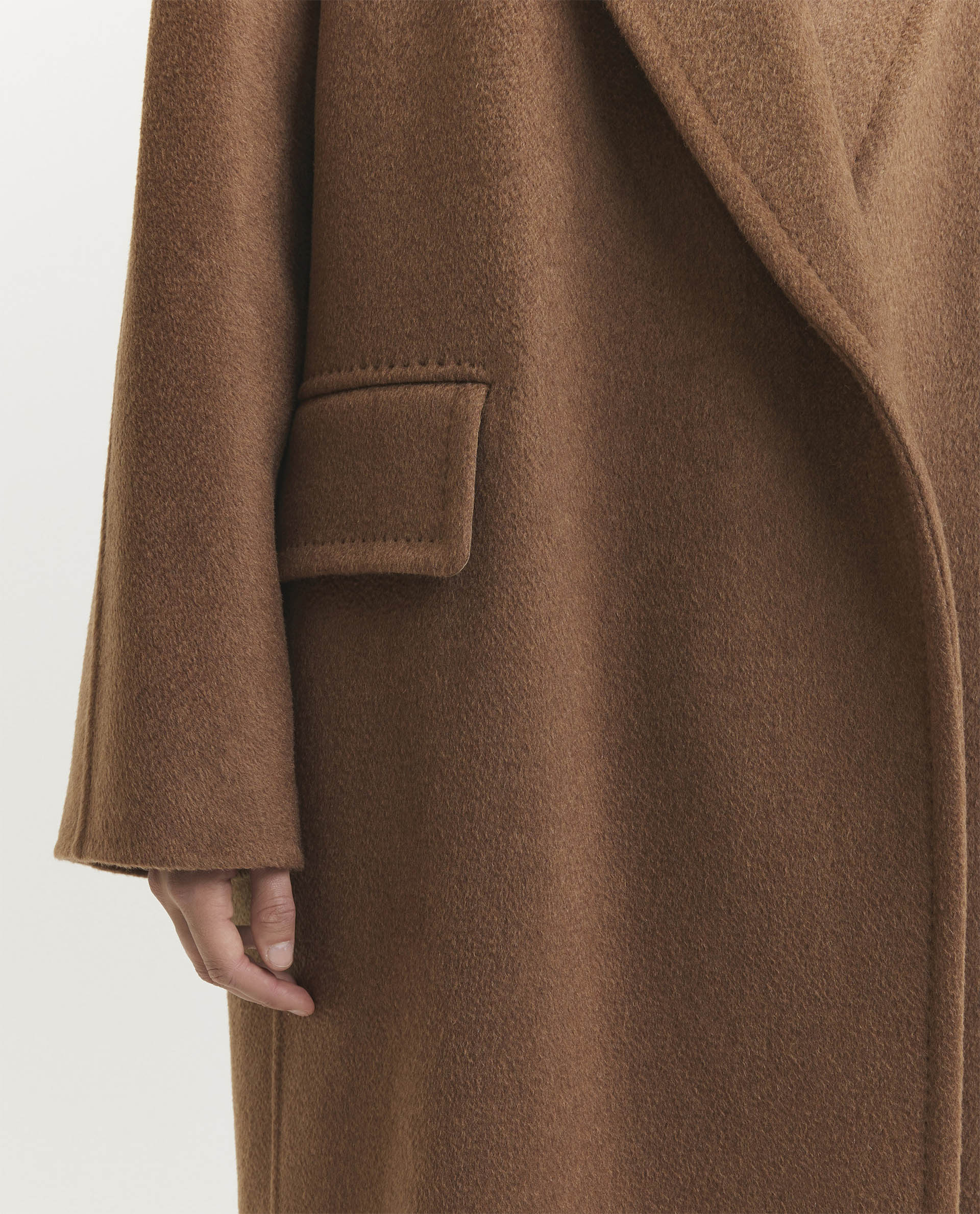 Oversized wool coat

